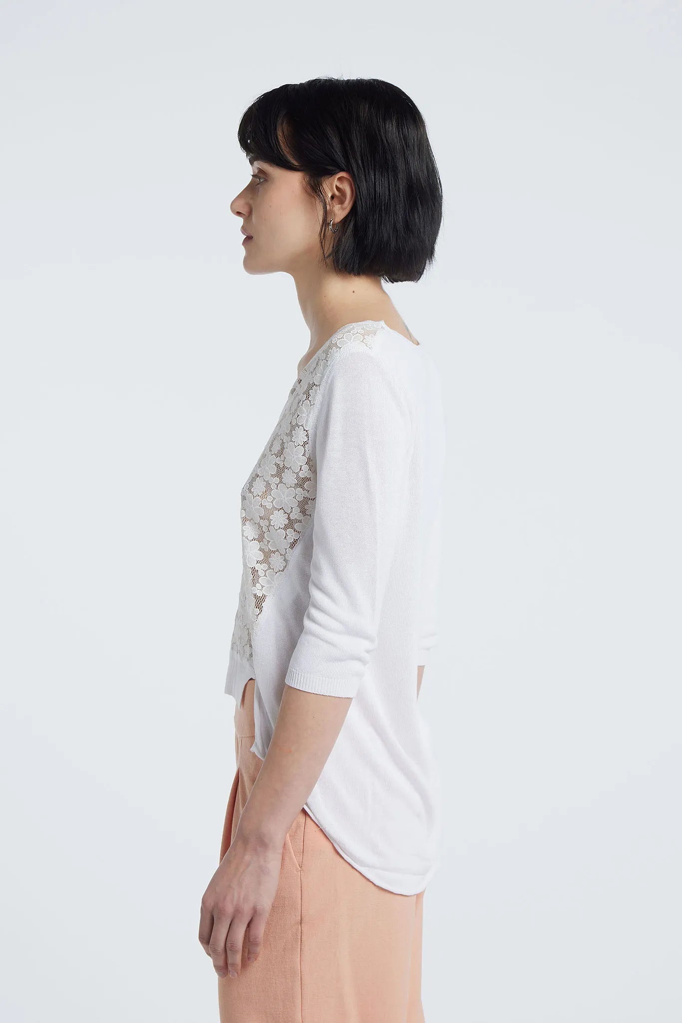 ANASTASIA - Viscose V-neck Sweater