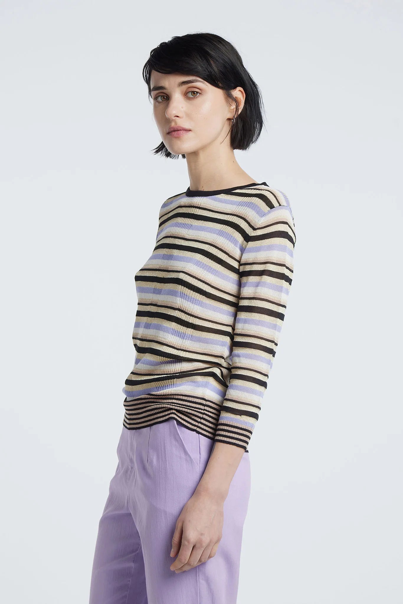 NUPHAR - Crew neck long sleeve top