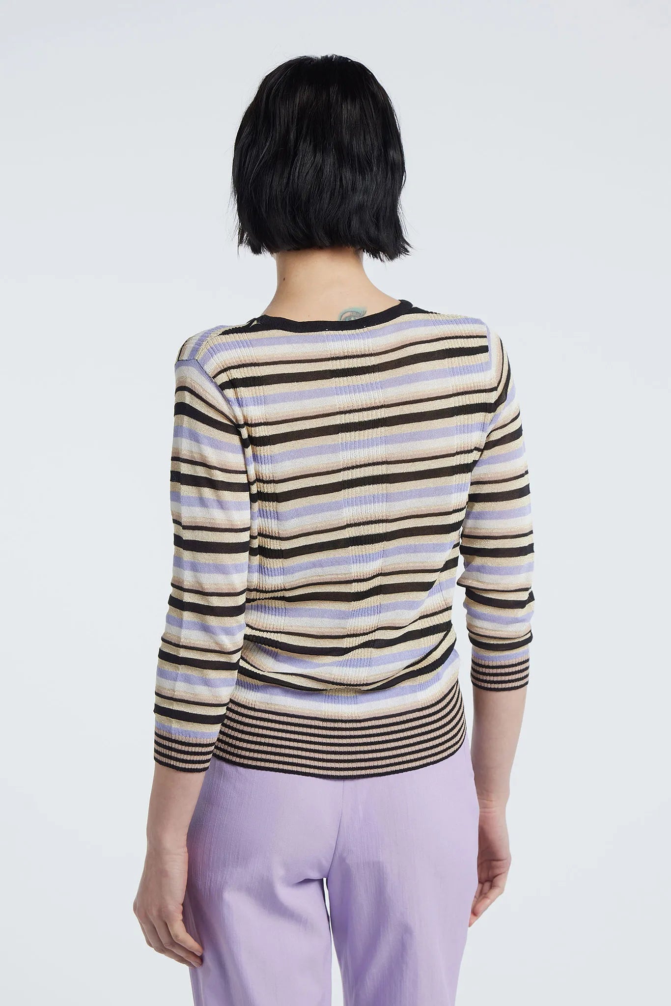 NUPHAR - Crew neck long sleeve top