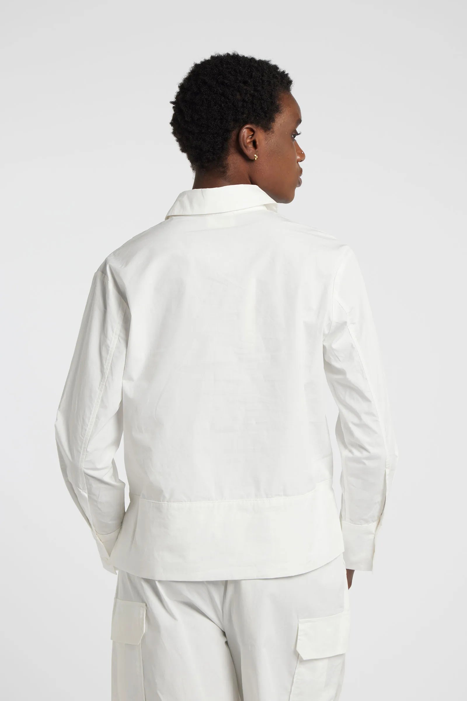 GARNET - Tunic with shirt collar