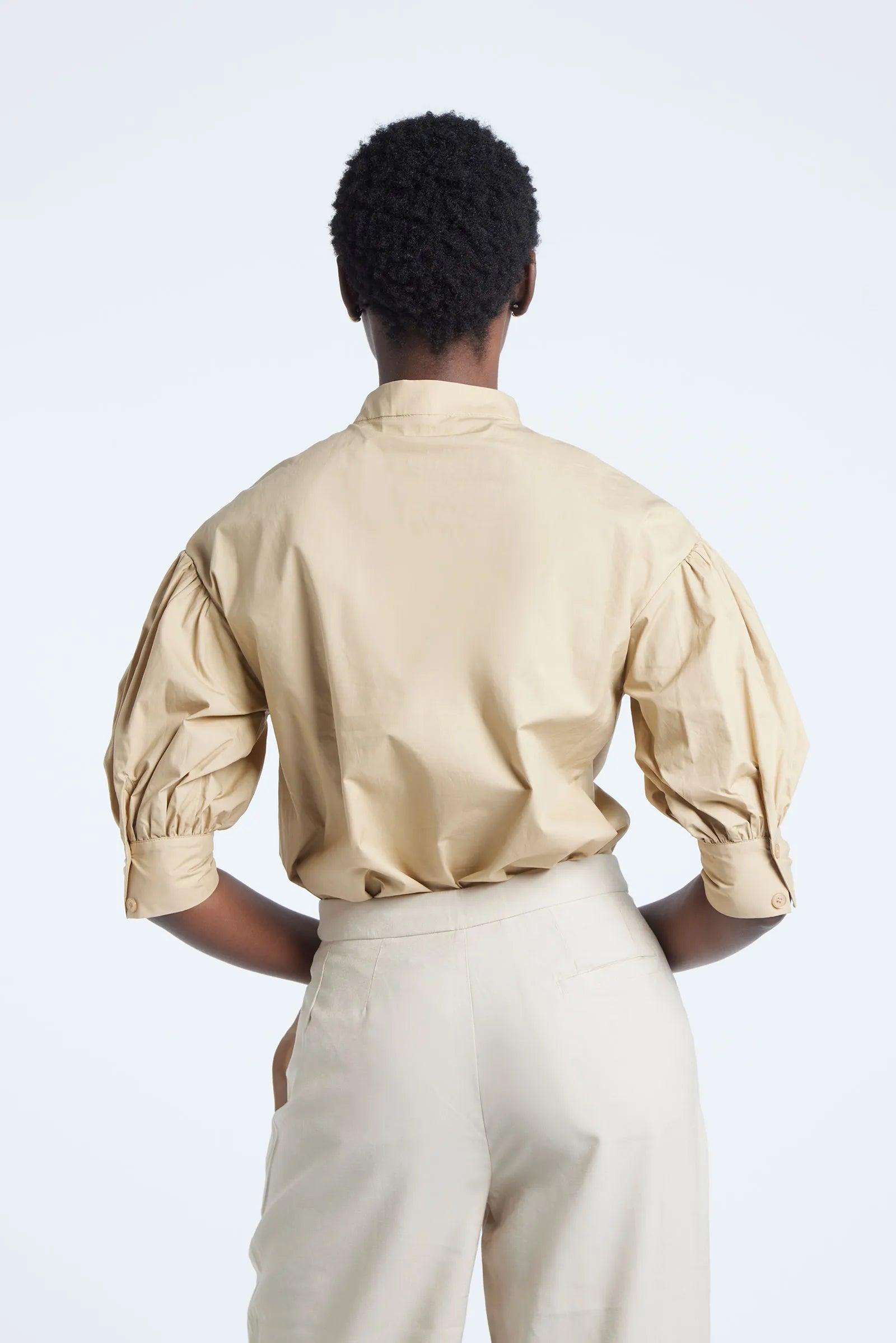 RUBINO - Mandarin collar shirt