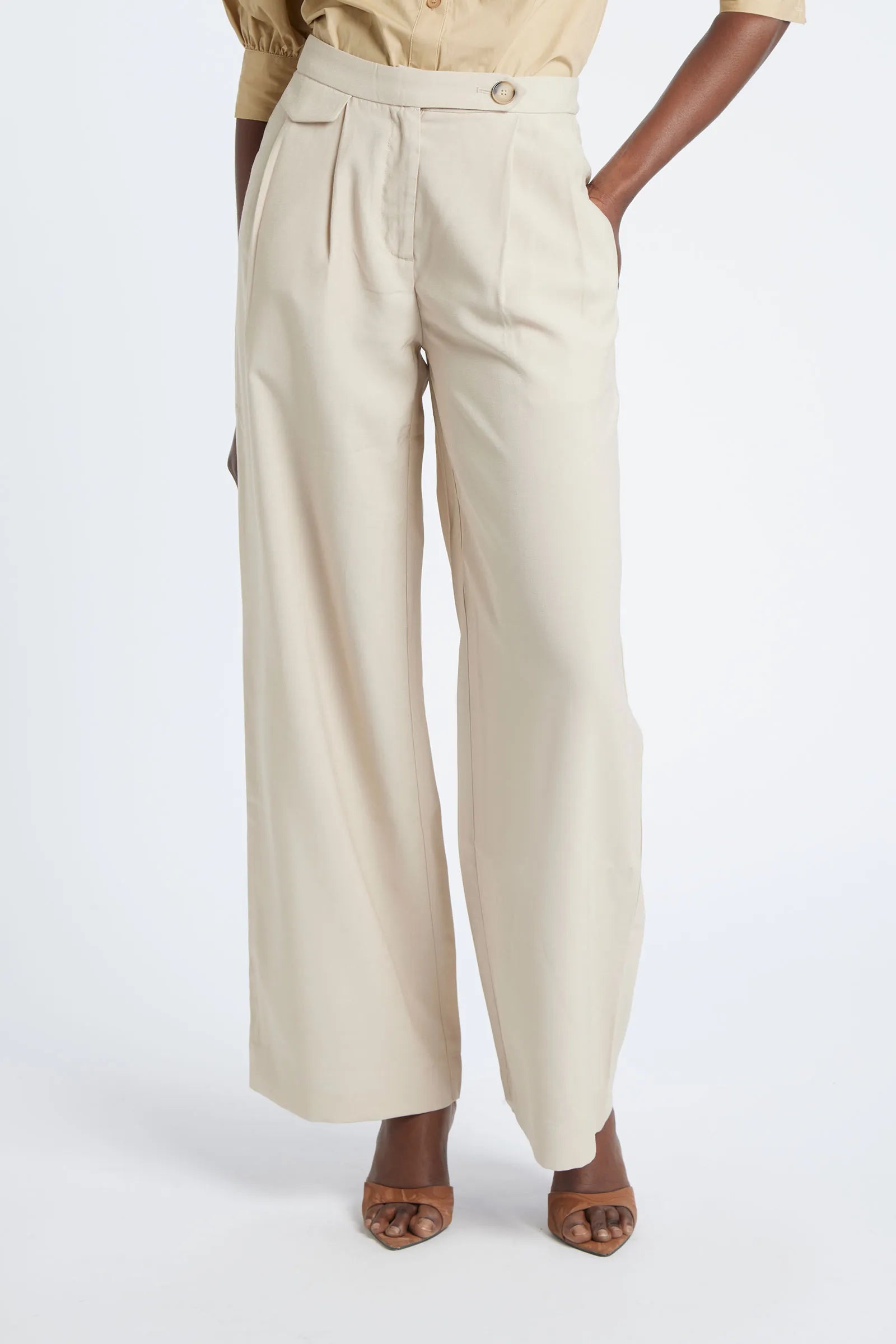 DIAMANTE - Pantalone palazzo