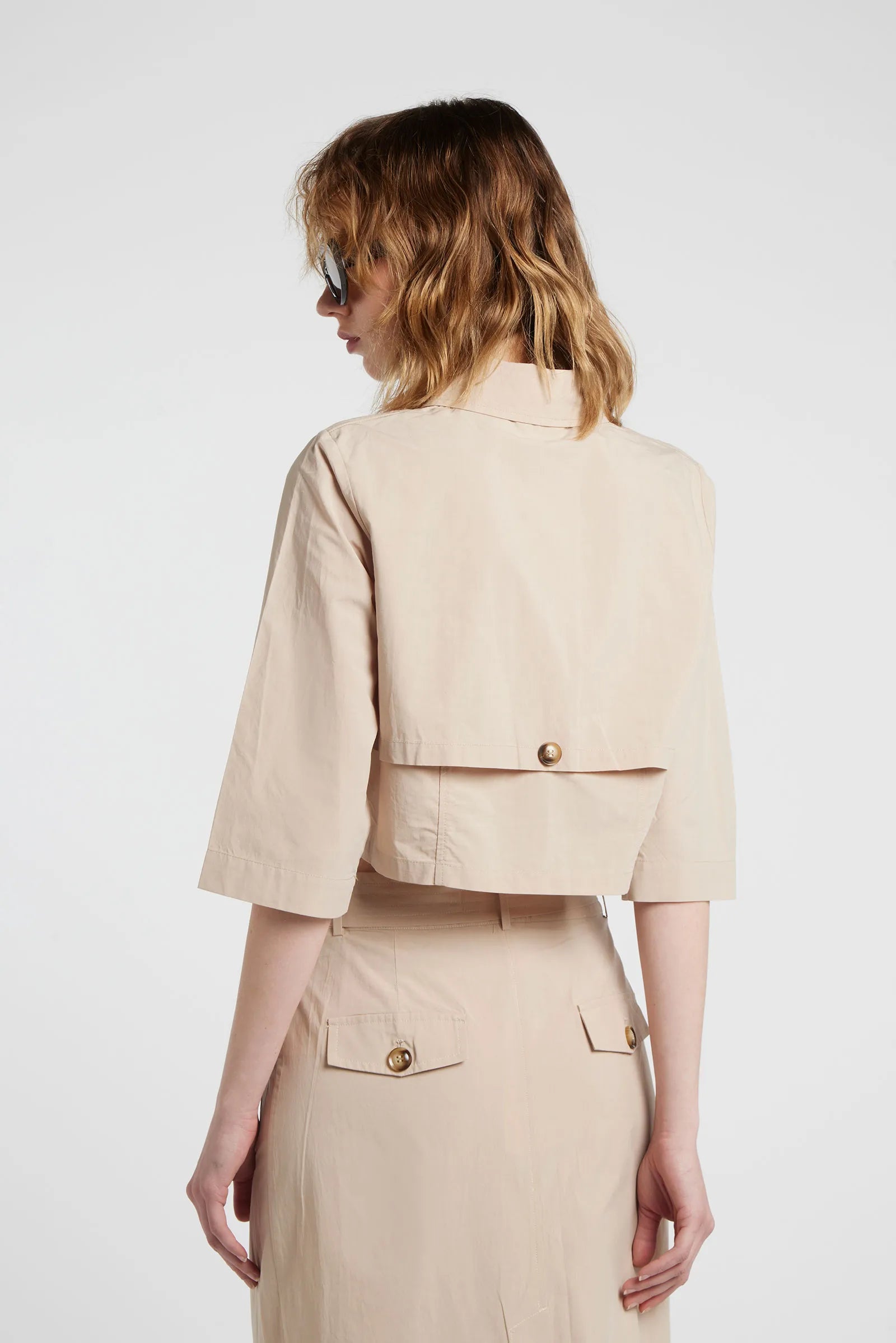 DIASPRO - Cropped blouse