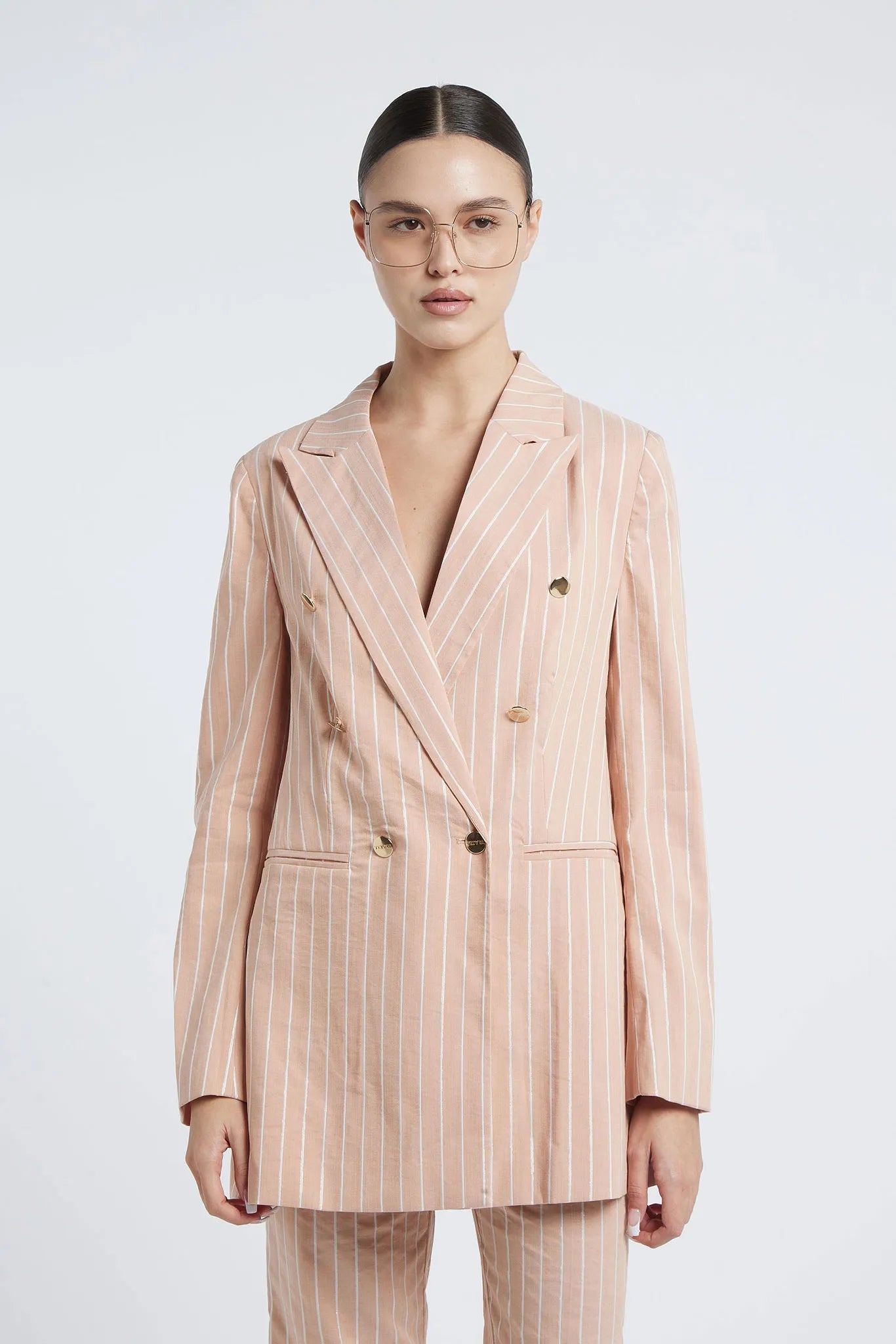 ROME - Six-button double-breasted pantsuit