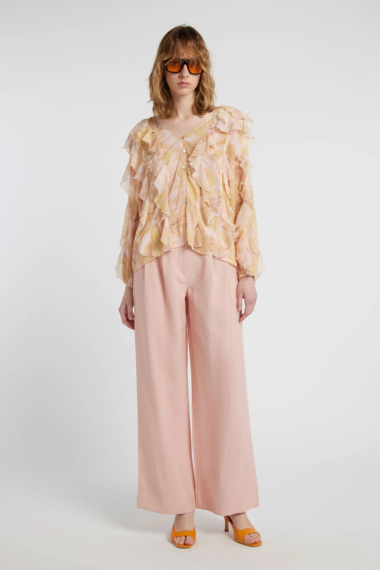 SPINELLO - Blusa con stampa floreale