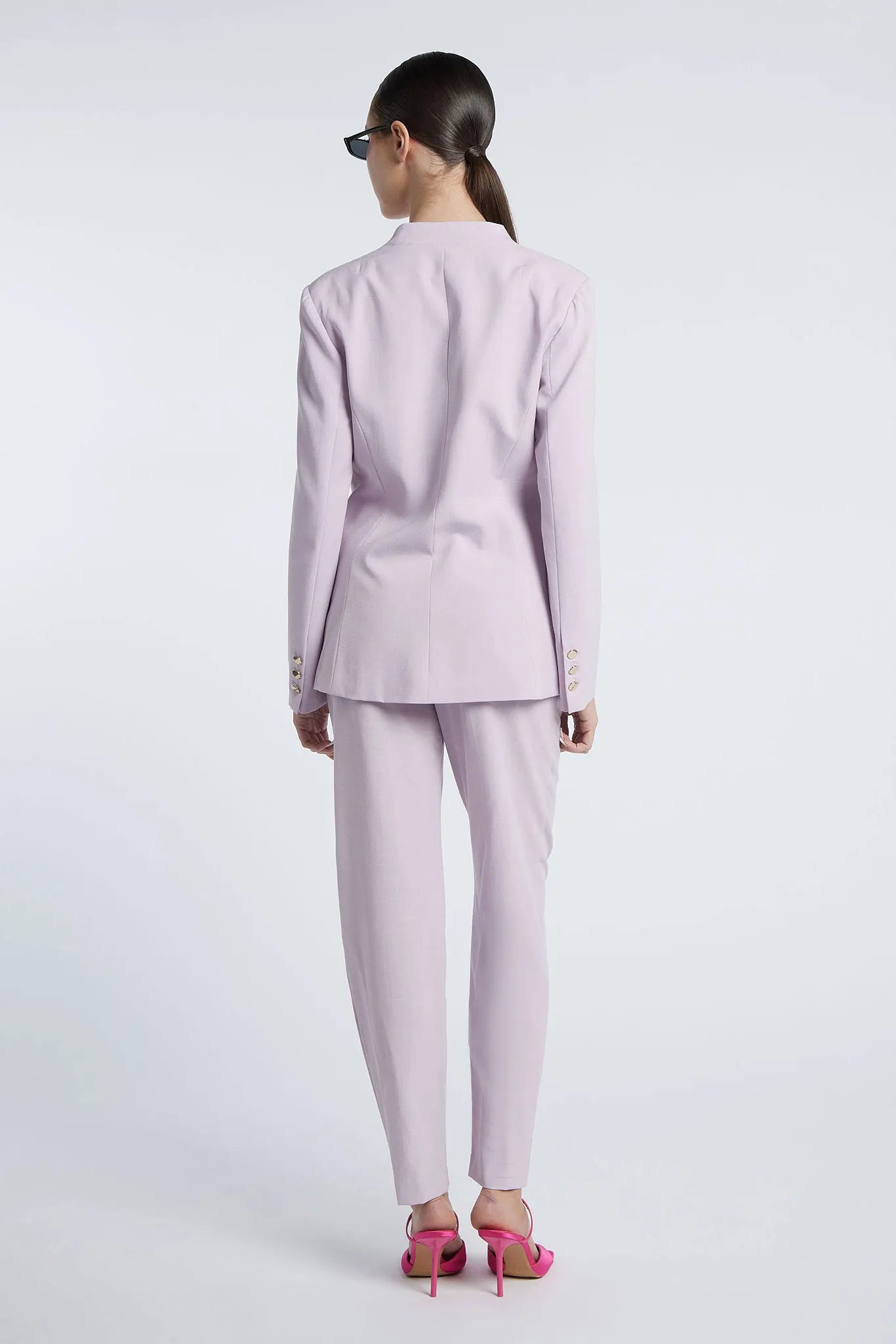 MADRID - Minimalist lapel-less suit