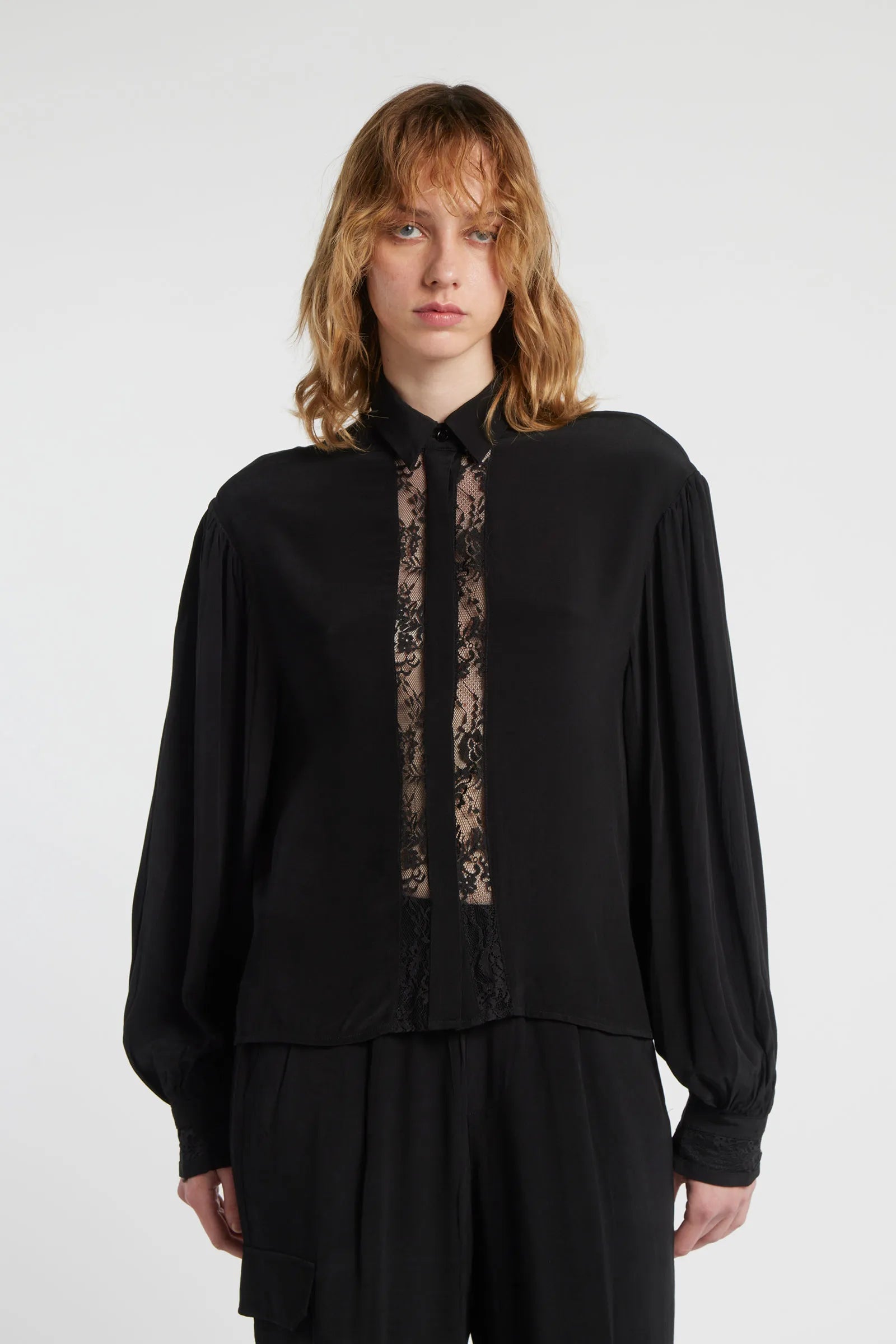 CORALLO - Camicia in viscosa morbida con fit regolare