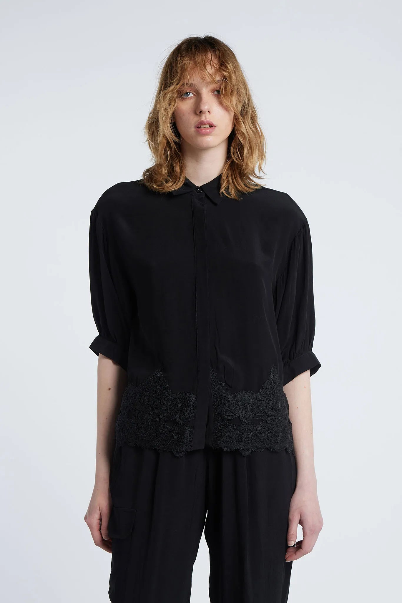 ZAFFIRO - Camicia in viscosa