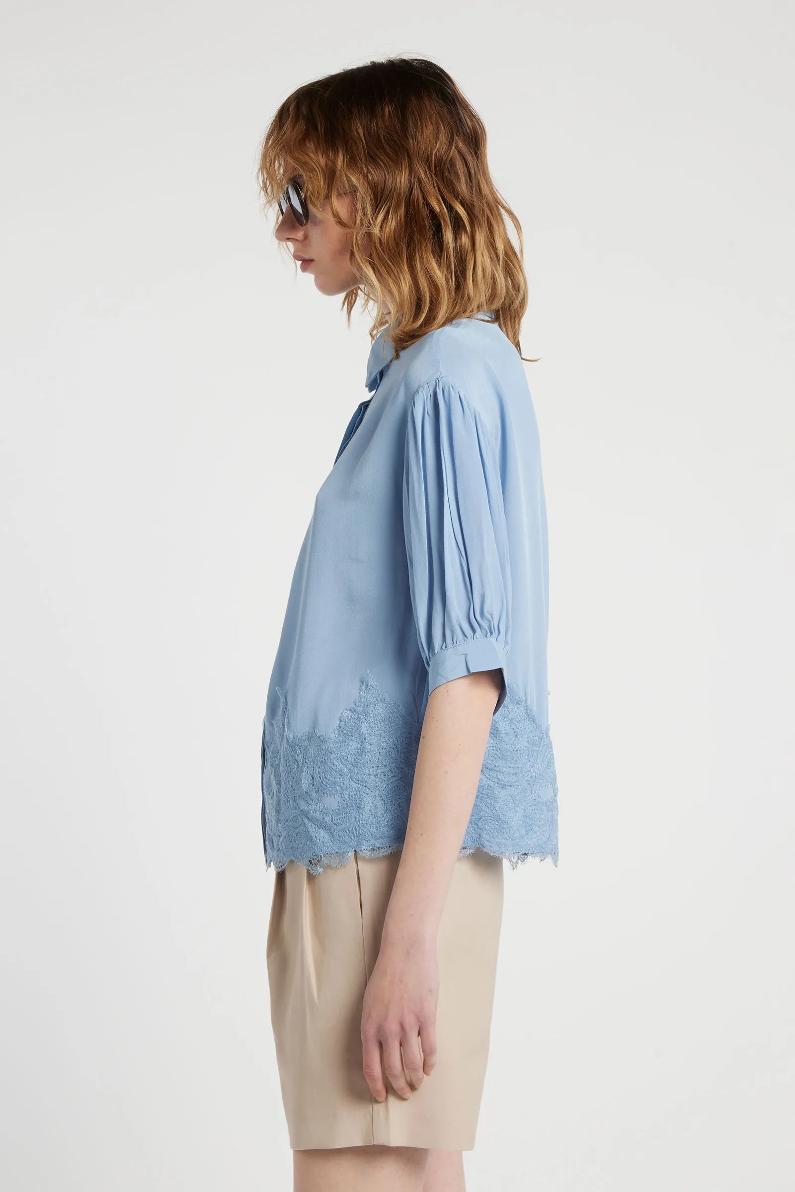 ZAFFIRO - Camicia in viscosa