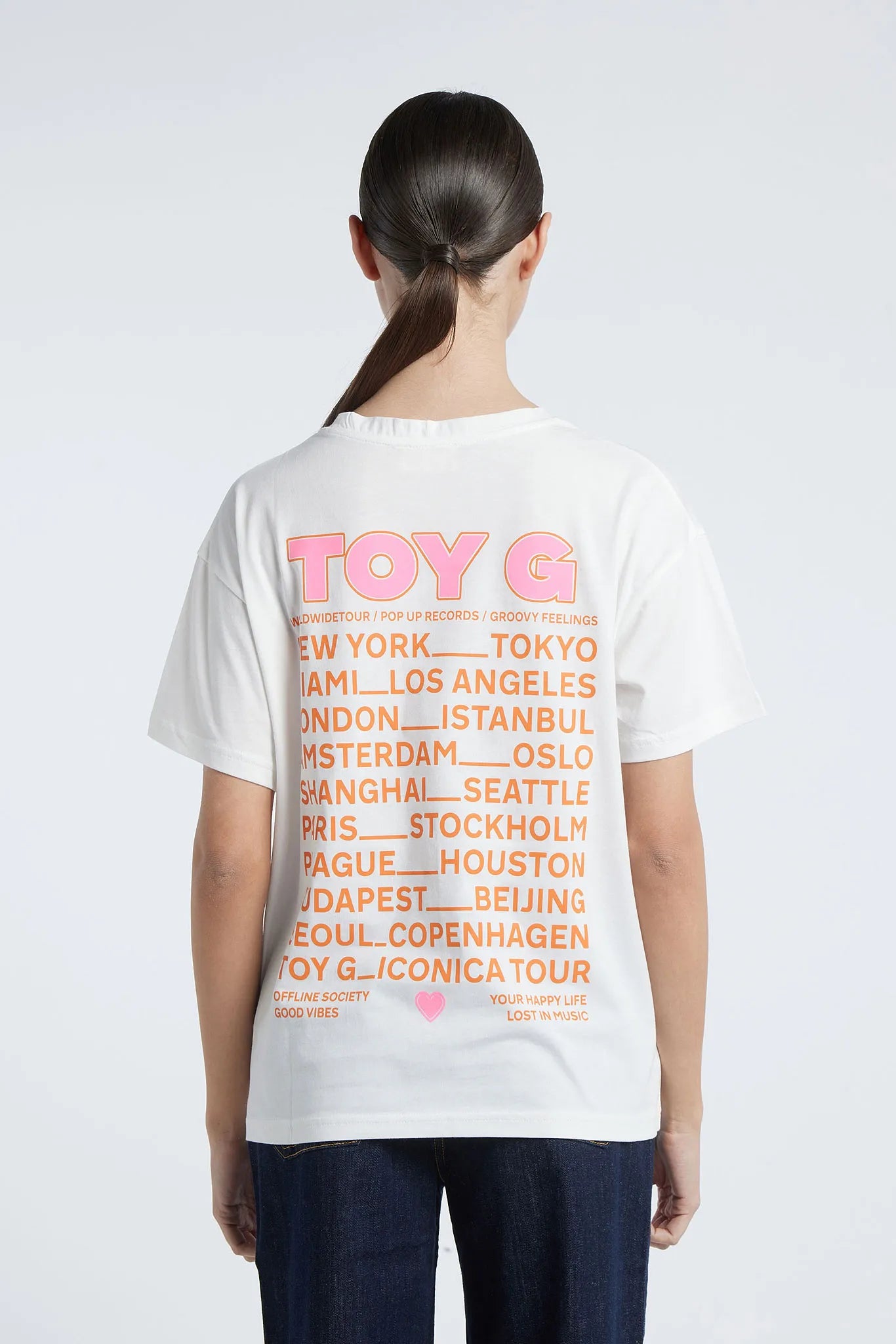 FORTALEZA - T-shirt with back print
