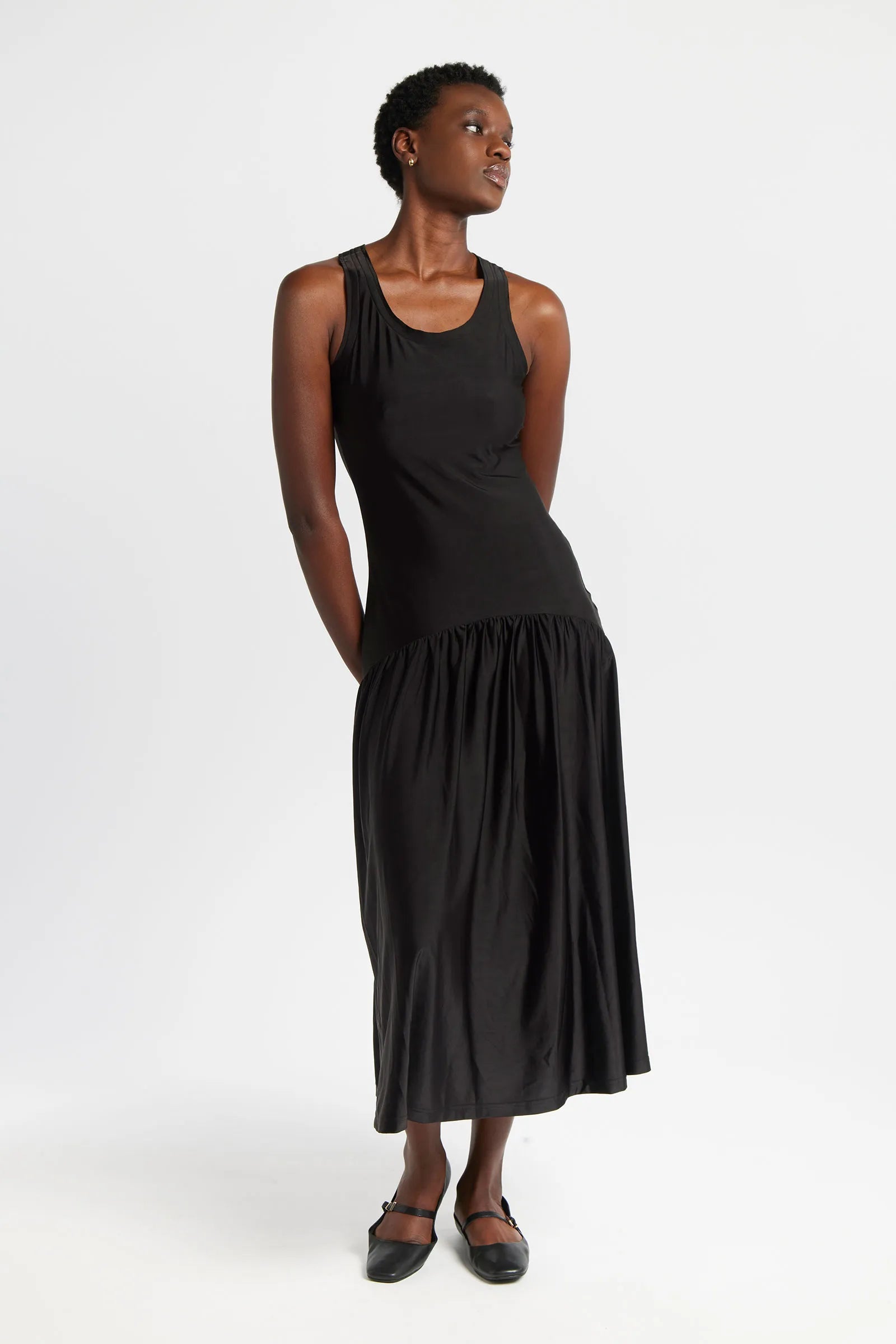 ZIRCONE - Lycra midi dress