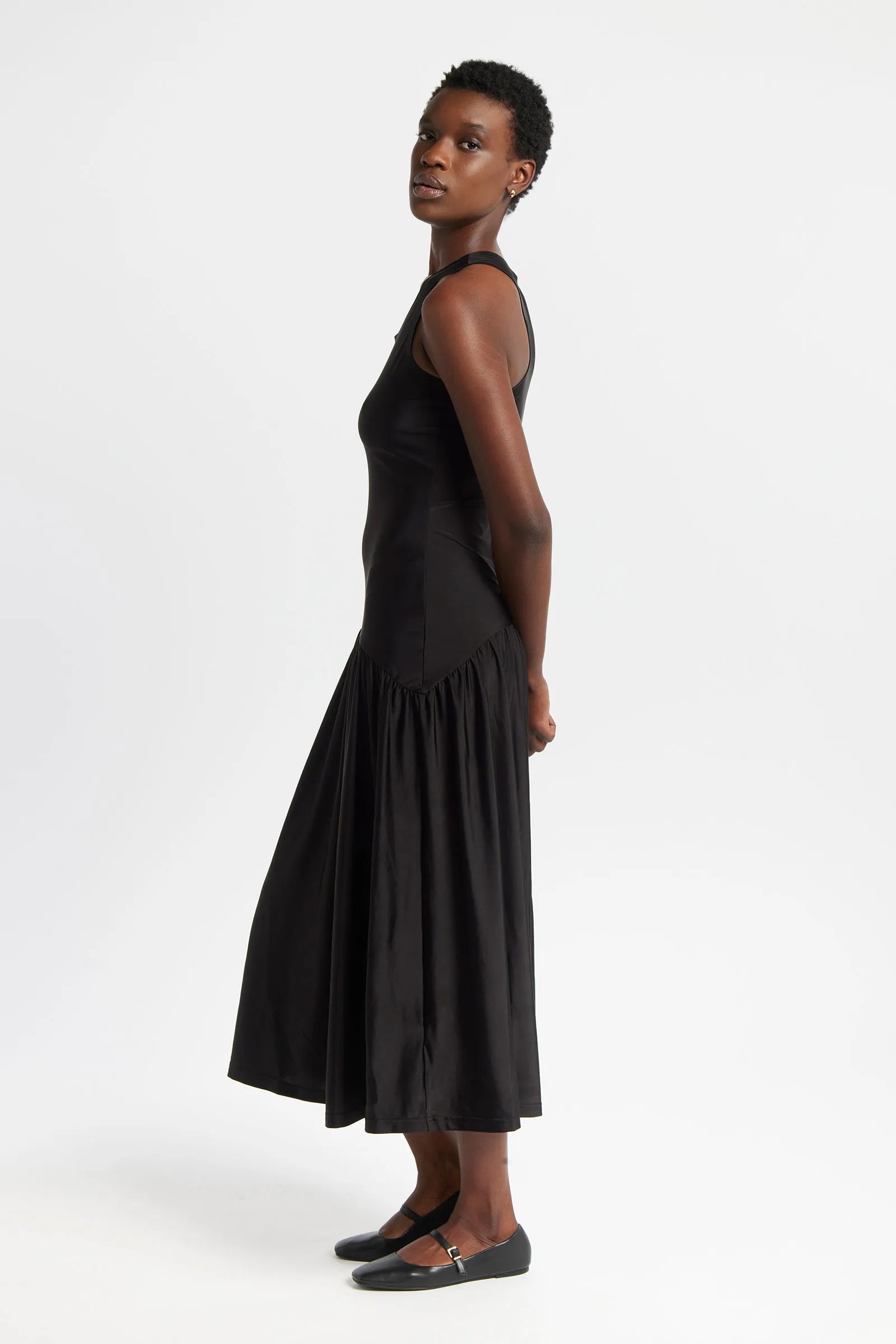 ZIRCONE - Lycra midi dress