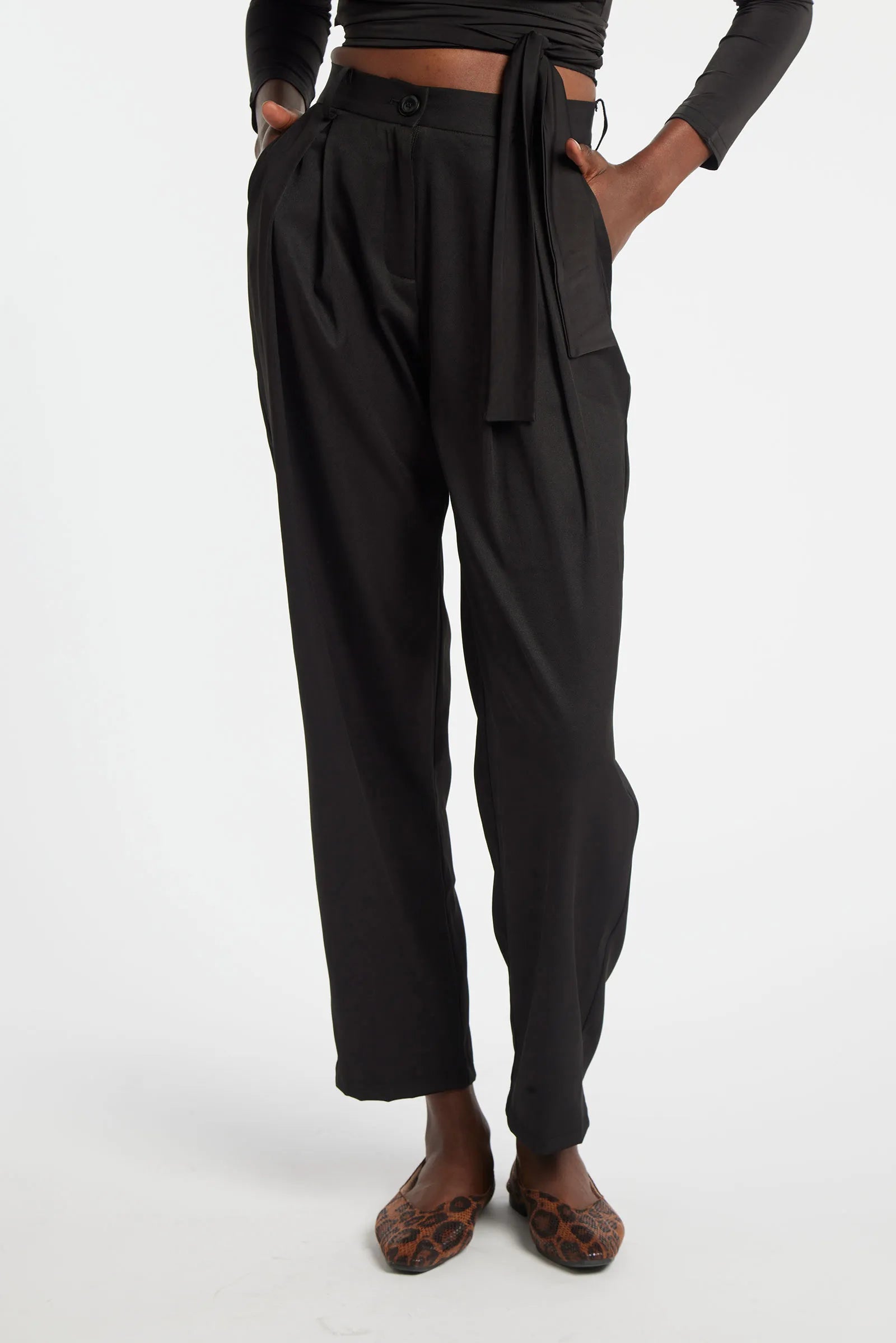 AGATA - Pantalone fit regolare