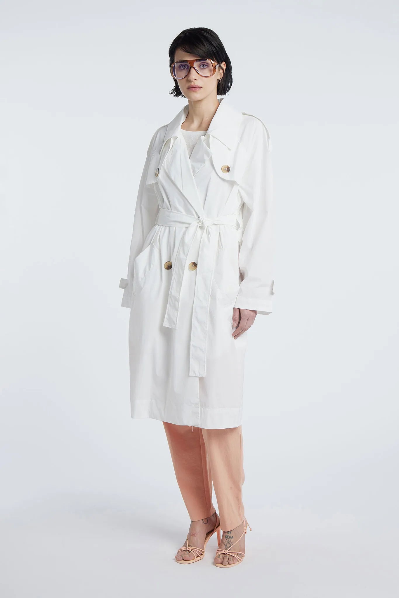 AZALEA - Nylon trench coat