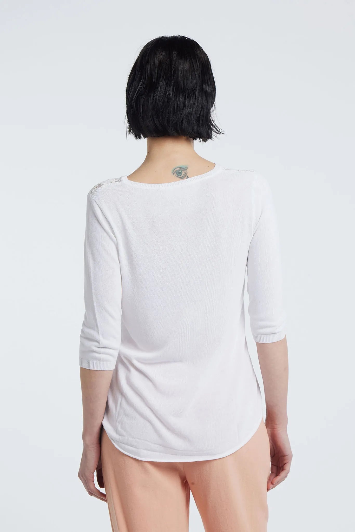ANASTASIA - Viscose V-neck Sweater