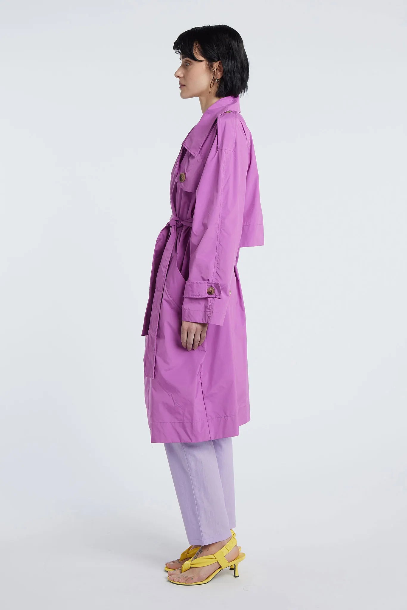 AZALEA - Nylon trench coat