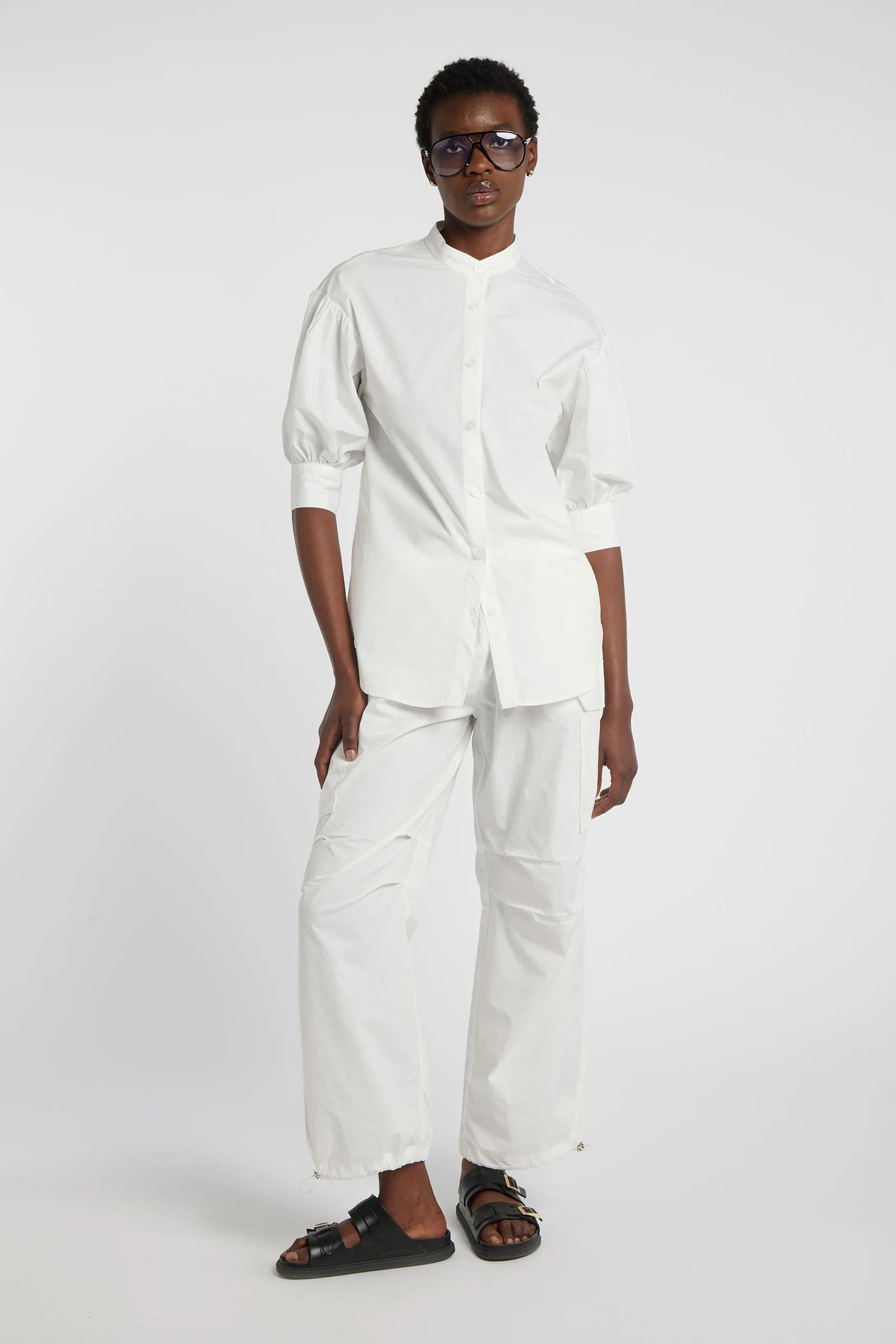RUBY - Grandad collar shirt
