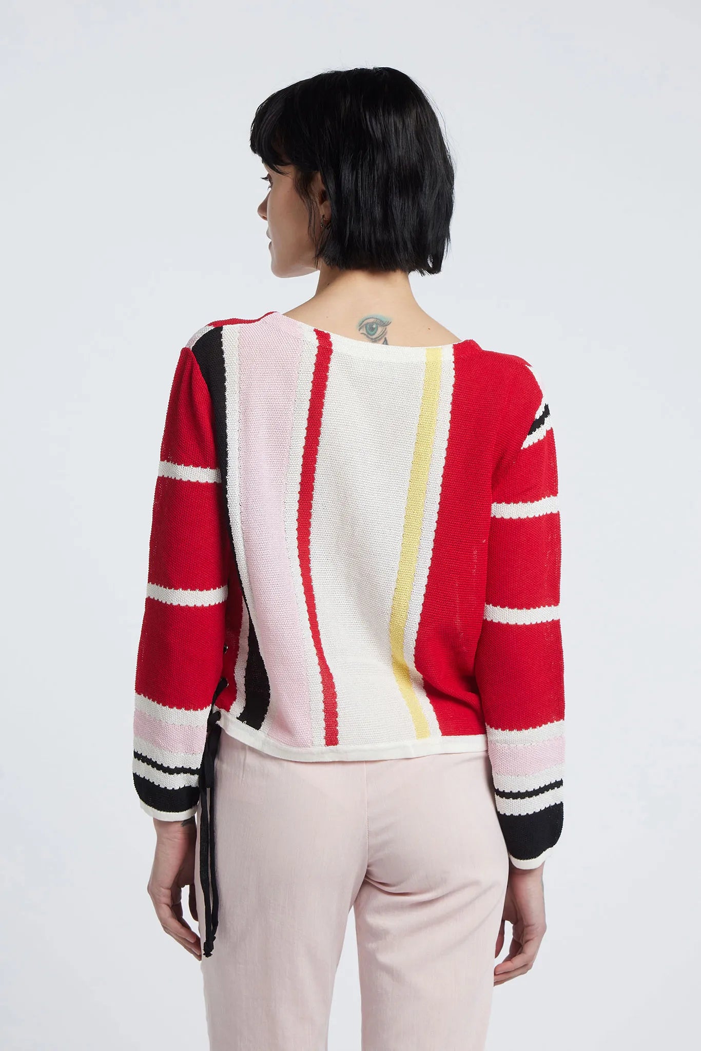 NANA - Regular crew neck cardigan