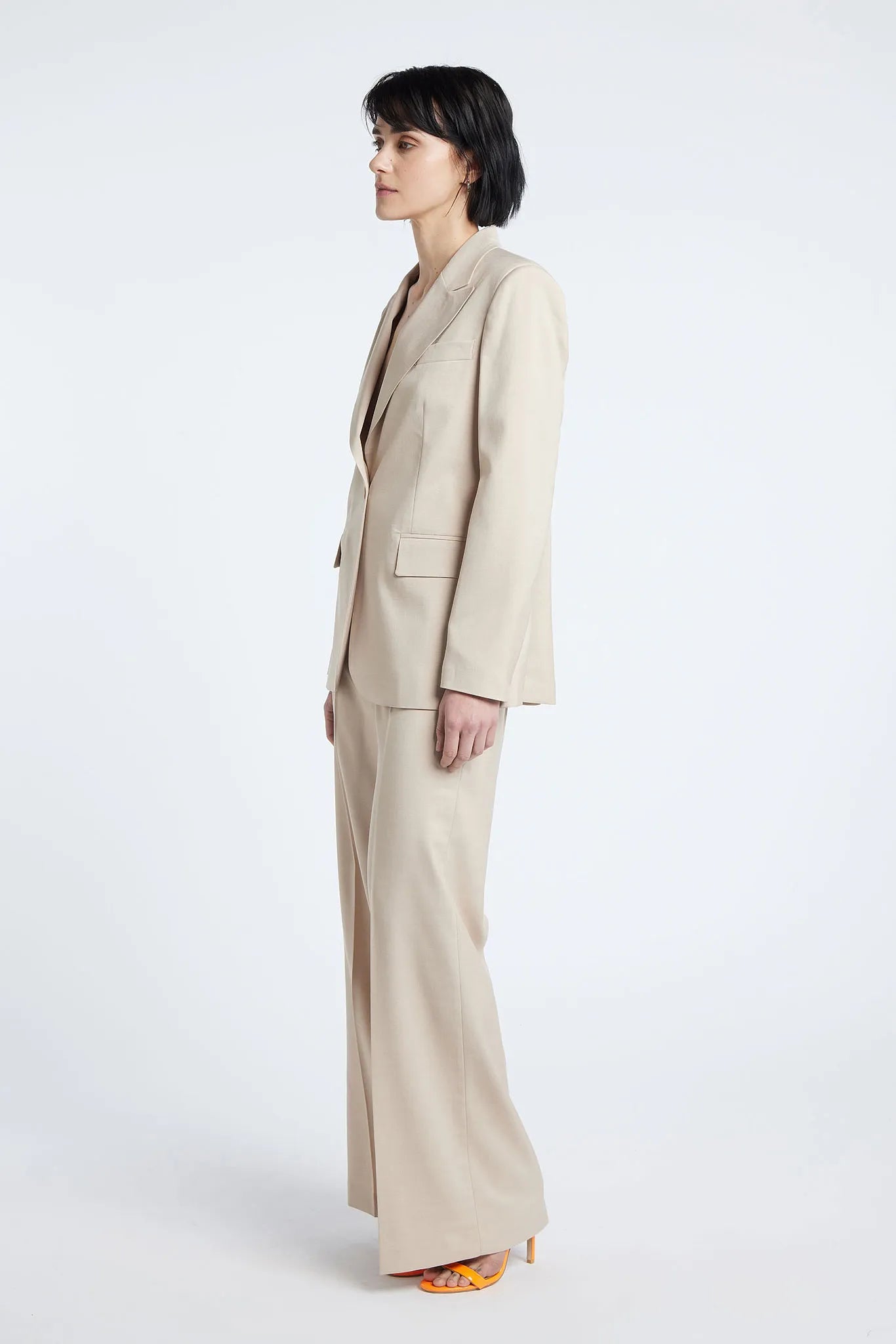VIDA - Single-breasted suit and wide leg