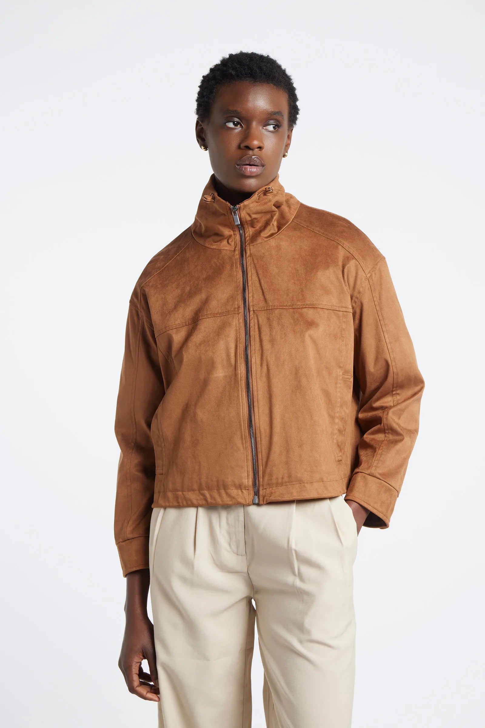 NANTES - Suede jacket