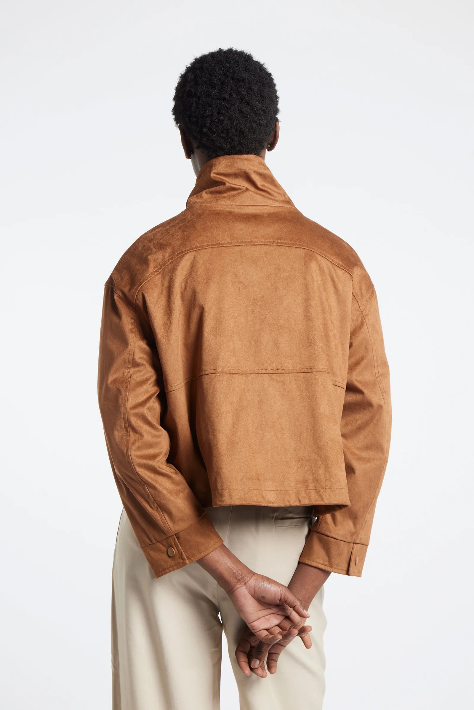 NANTES - Suede jacket