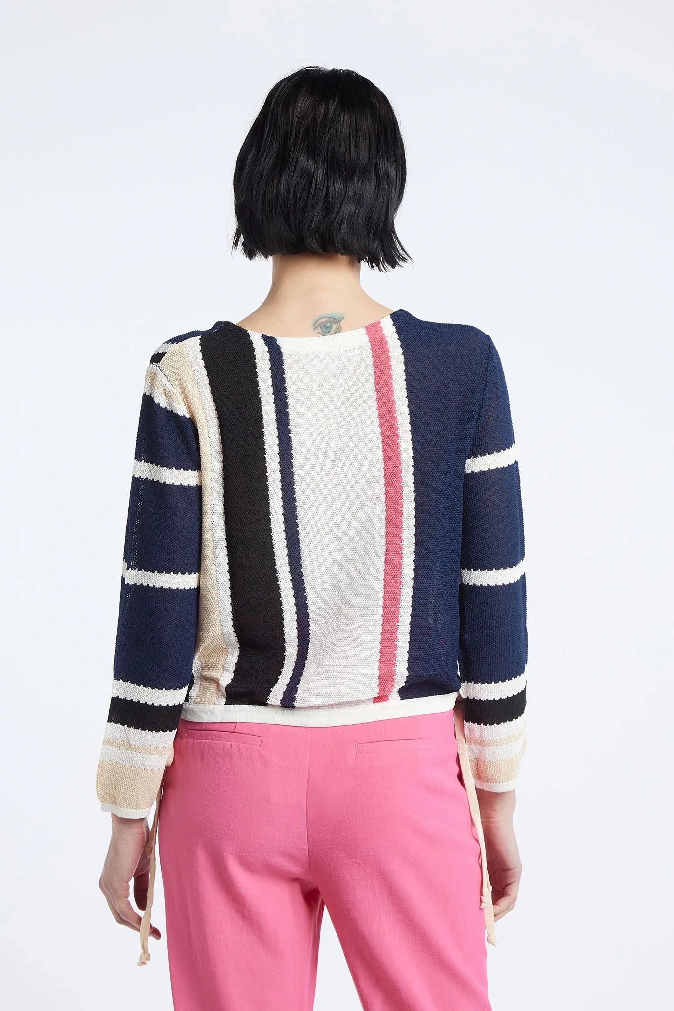 NANA - Regular crew neck cardigan