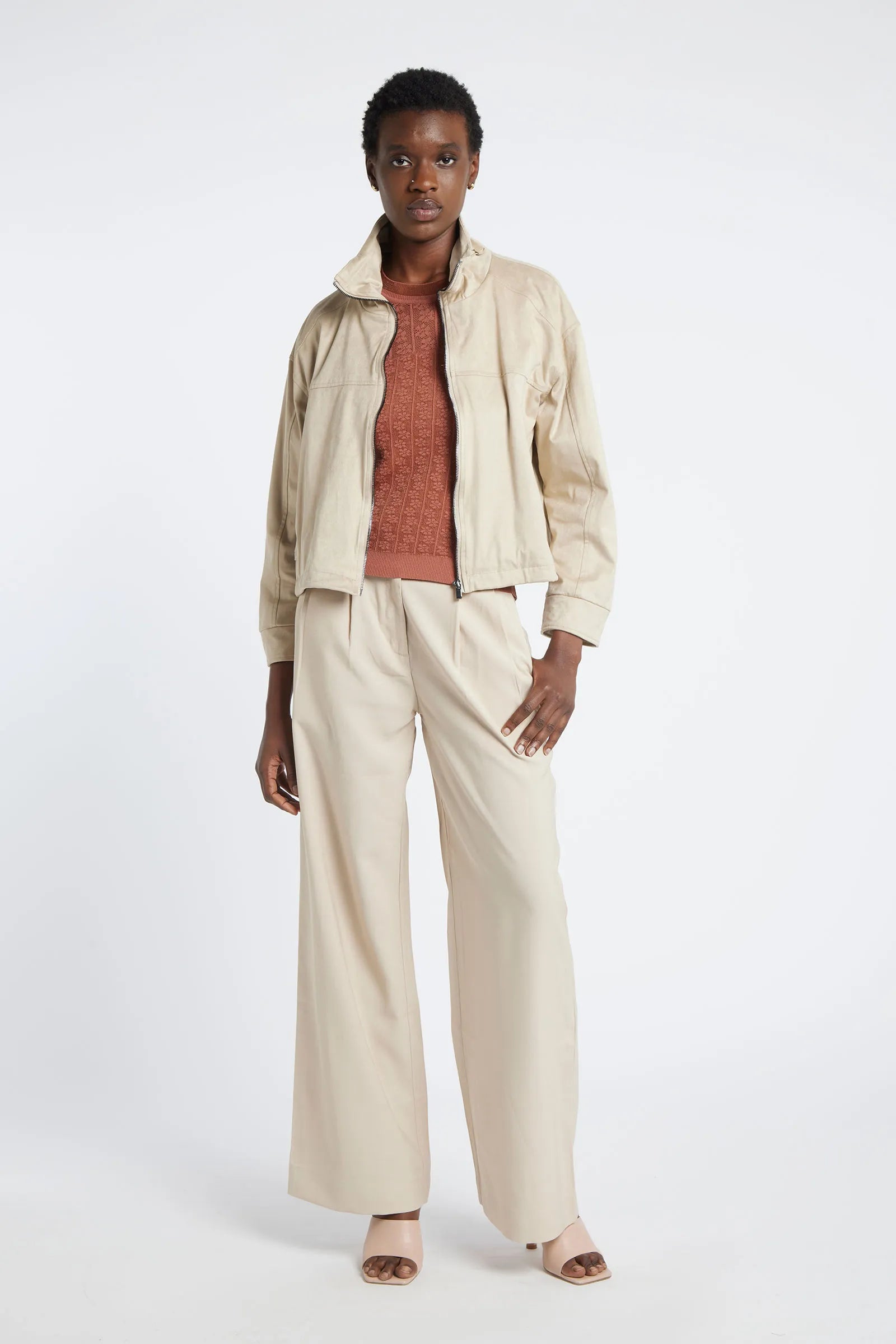 NANTES - Suede jacket