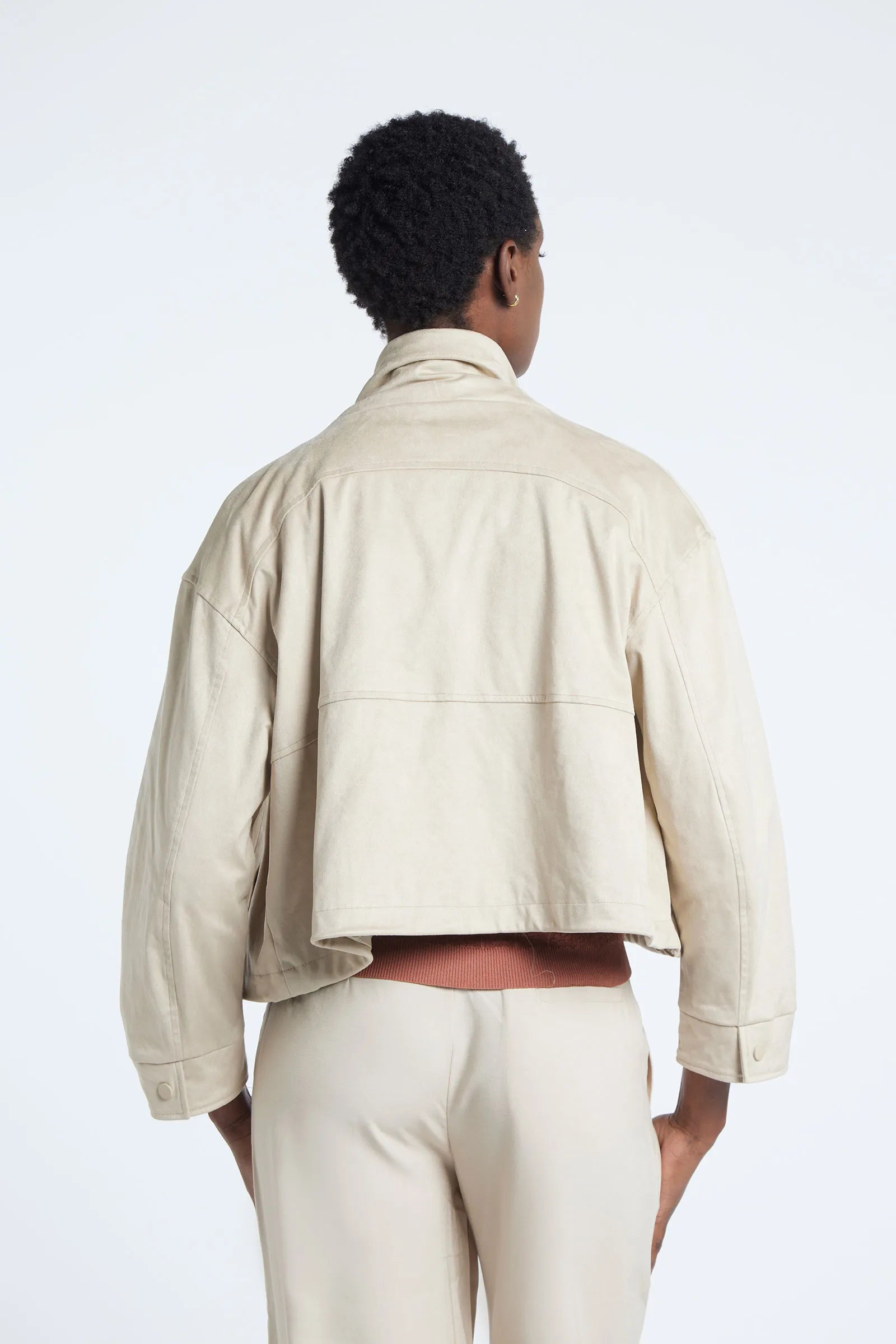 NANTES - Suede jacket