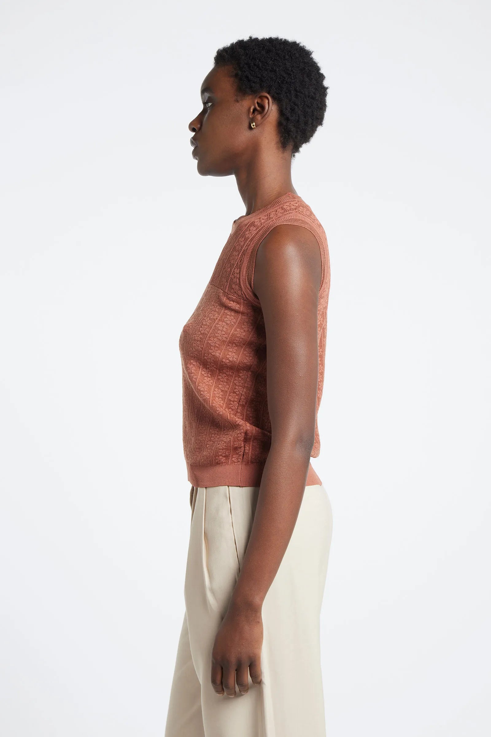 MILA - Full-needle knit top