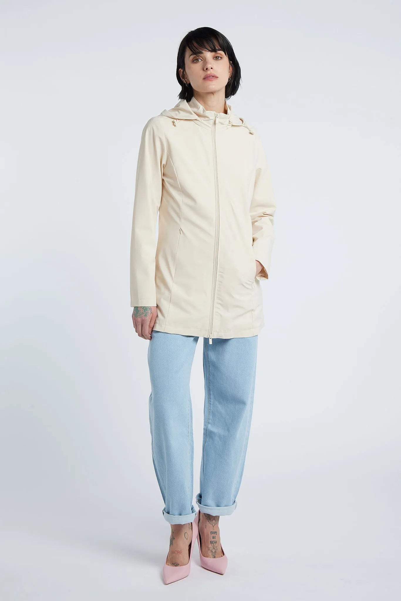 ARMERIA - Technical fabric mini parka