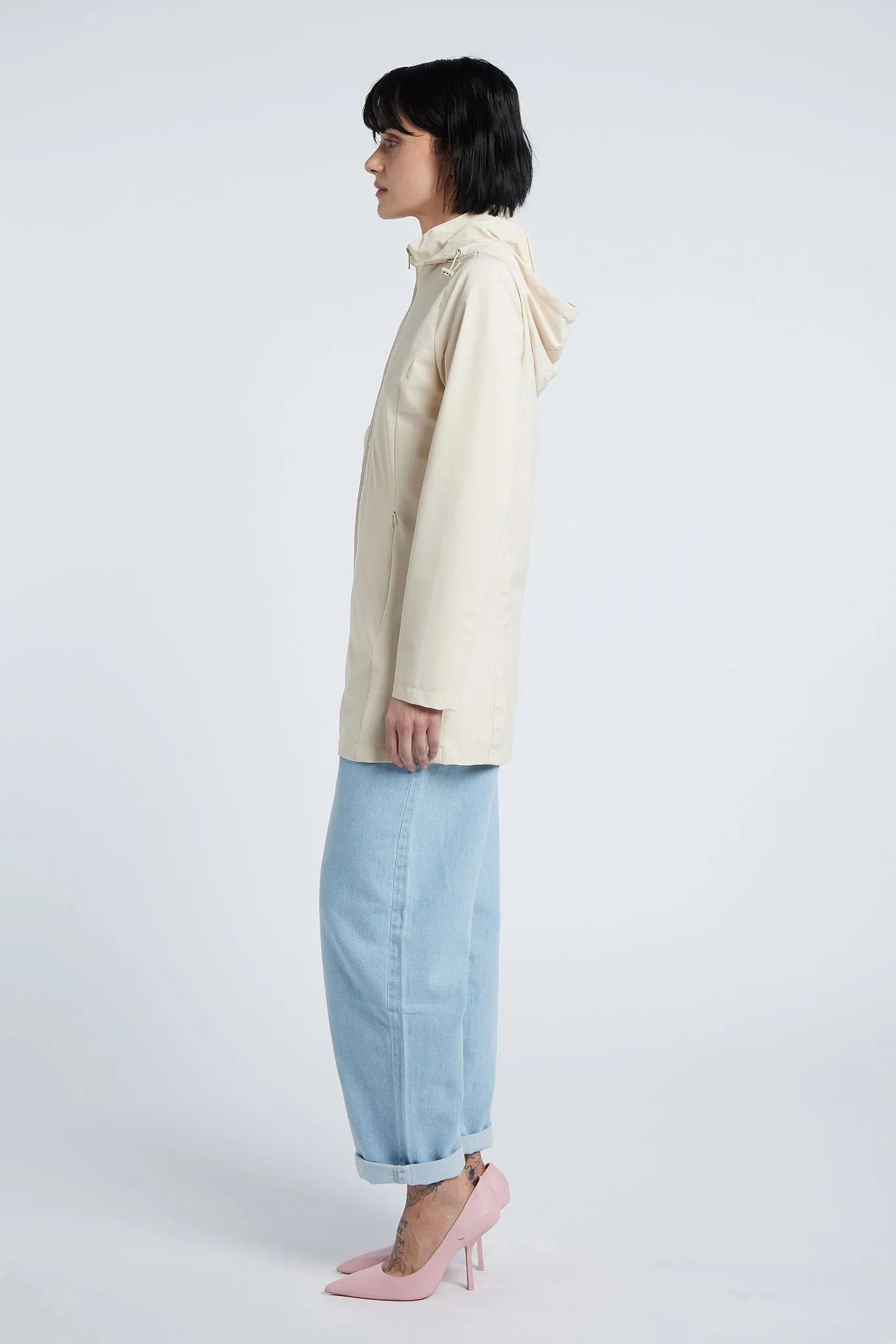ARMERIA - Technical fabric mini parka