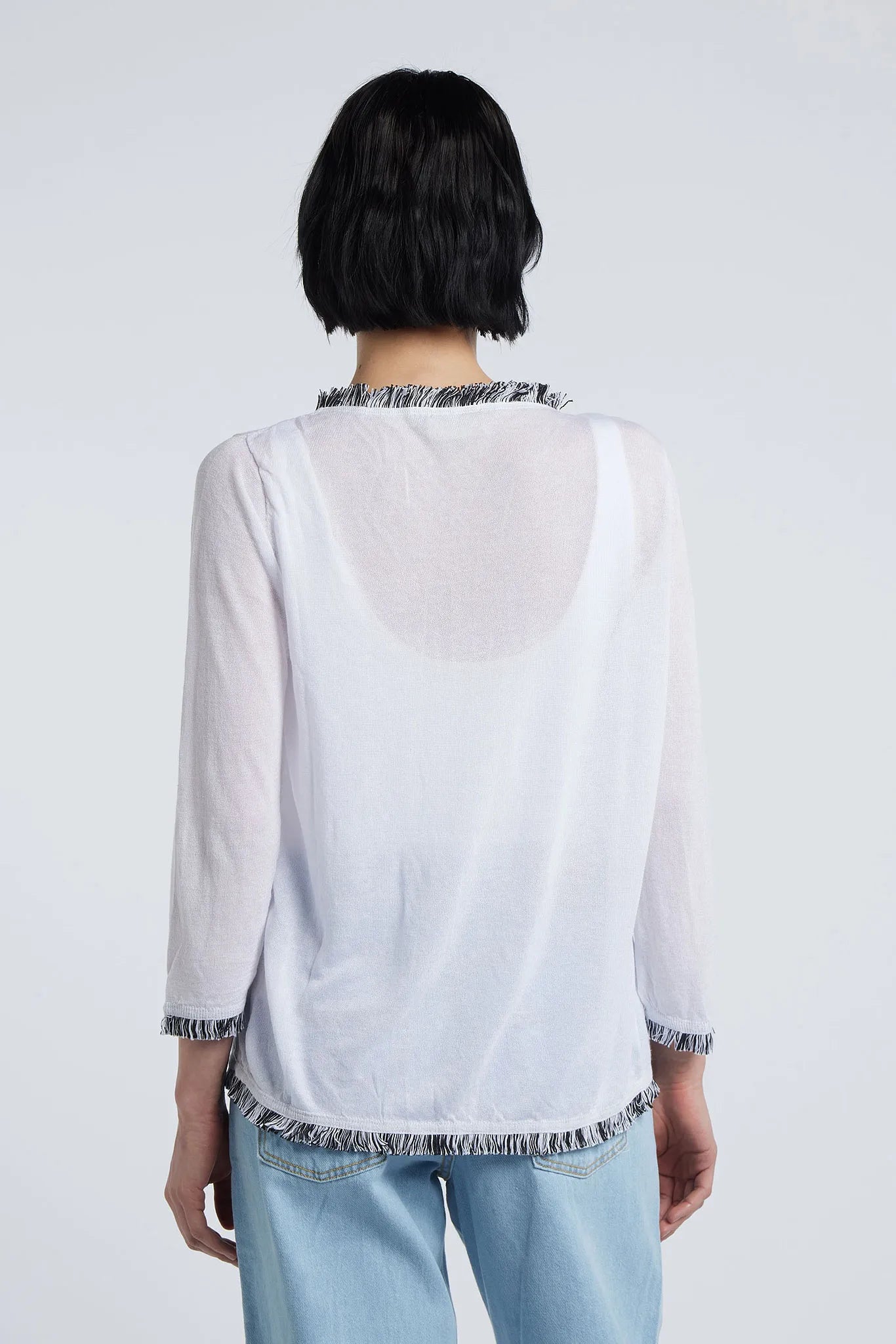 KAEDE - Viscose blend cardigan