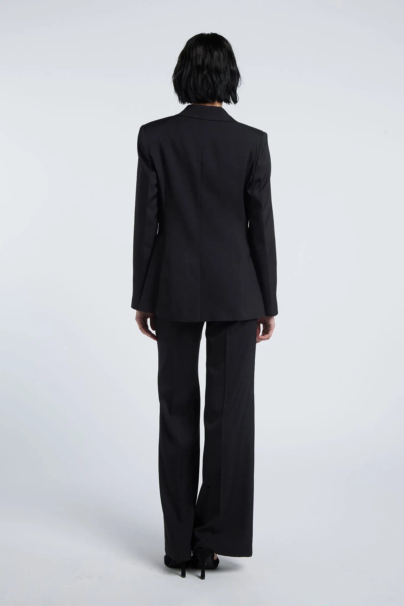 LIFE - Single-breasted blazer and wide leg trousers