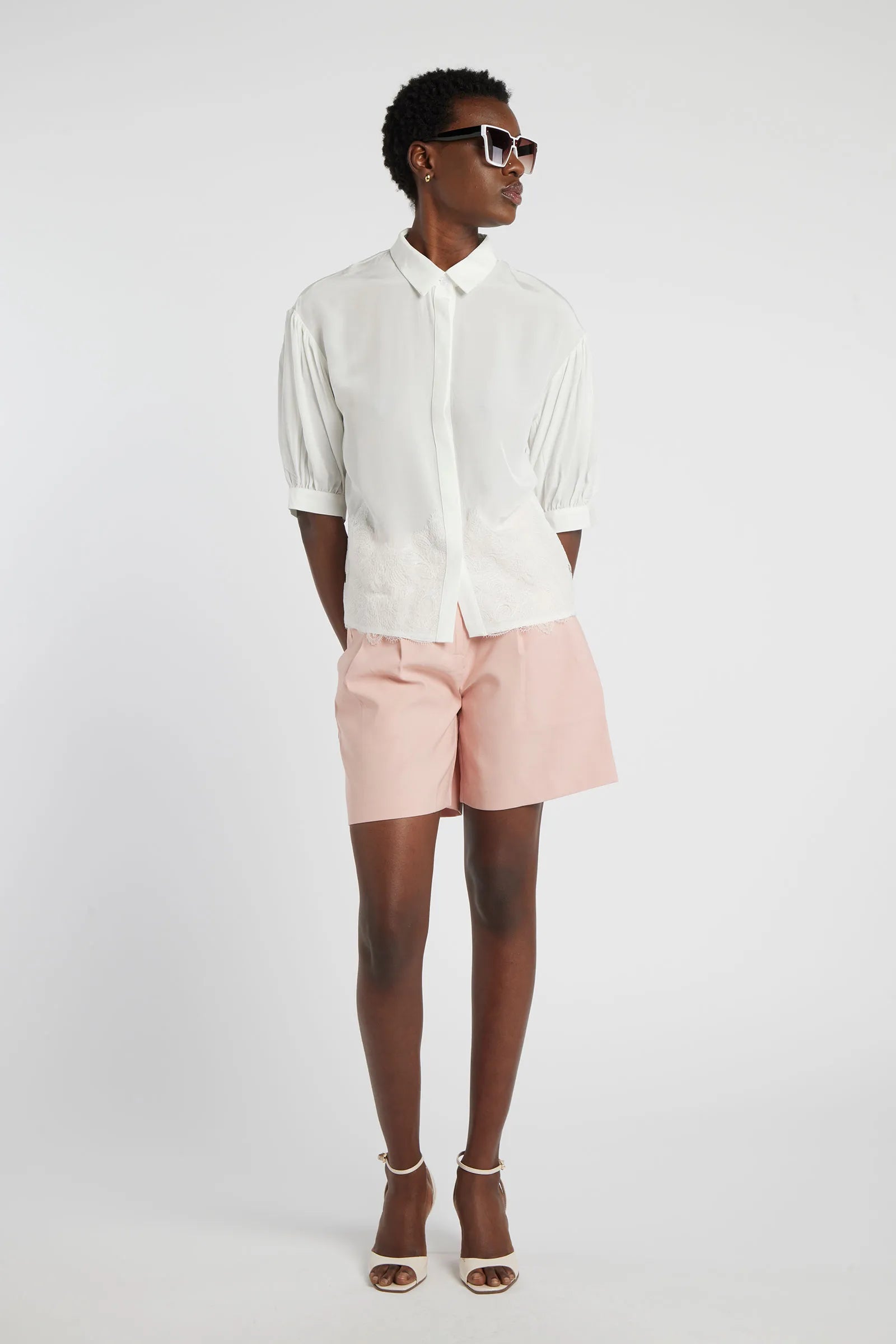 SAPPHIRE - Viscose shirt