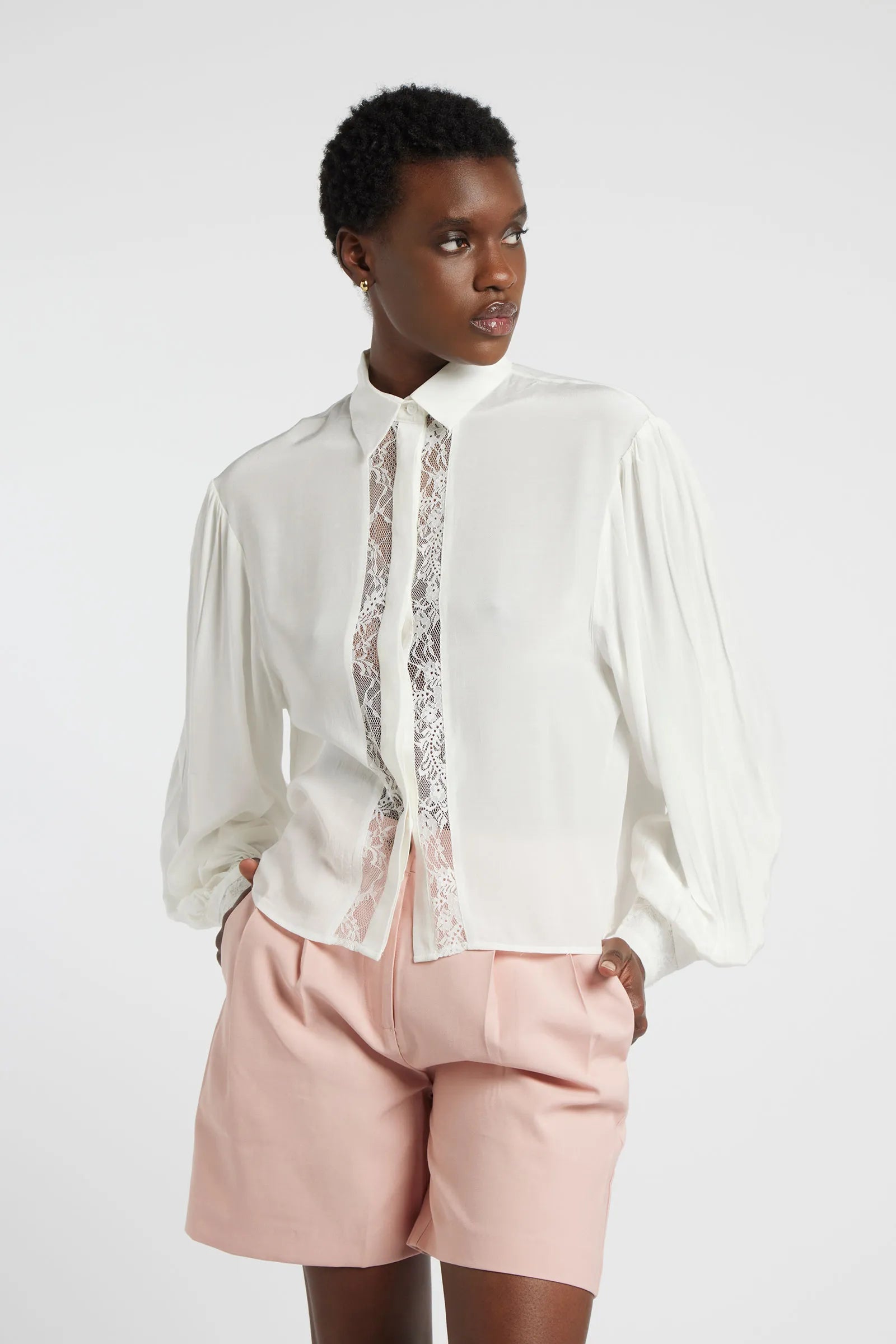CORALLO - Camicia in viscosa morbida con fit regolare