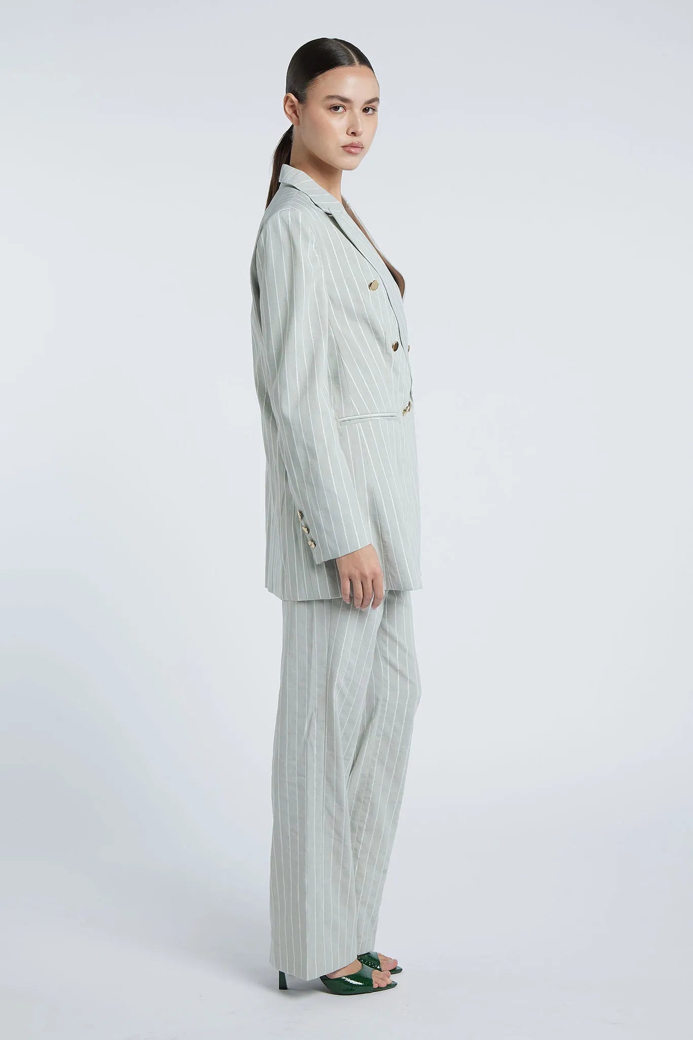 ROME - Six-button double-breasted pantsuit