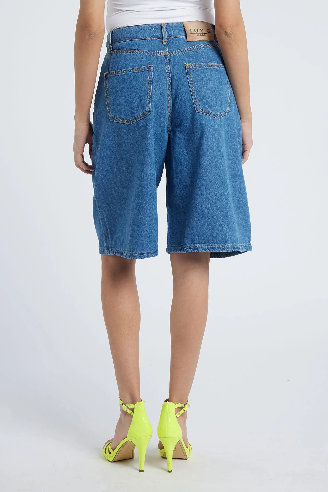 CARAVAGGIO - Denim Bermudas