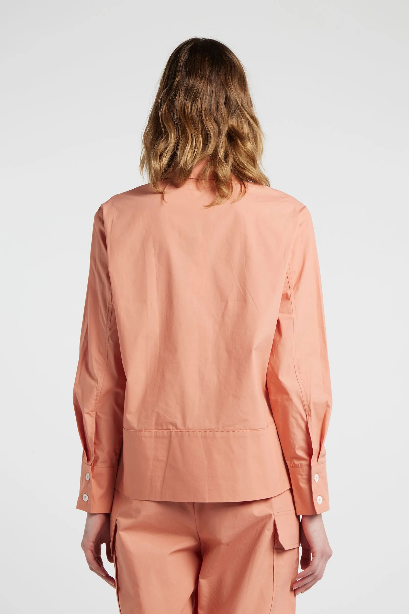GARNET - Shirt-collar tunic