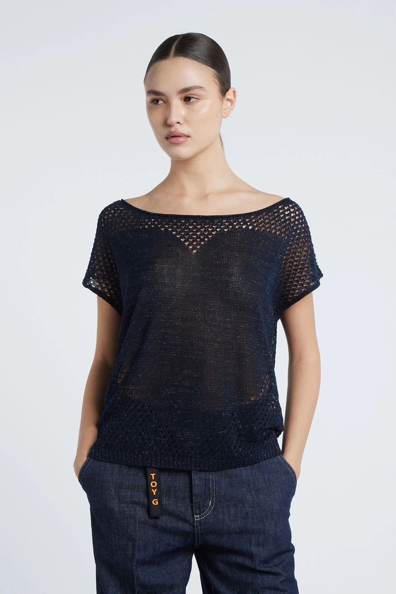 SCARLETT - Viscose knit sweater