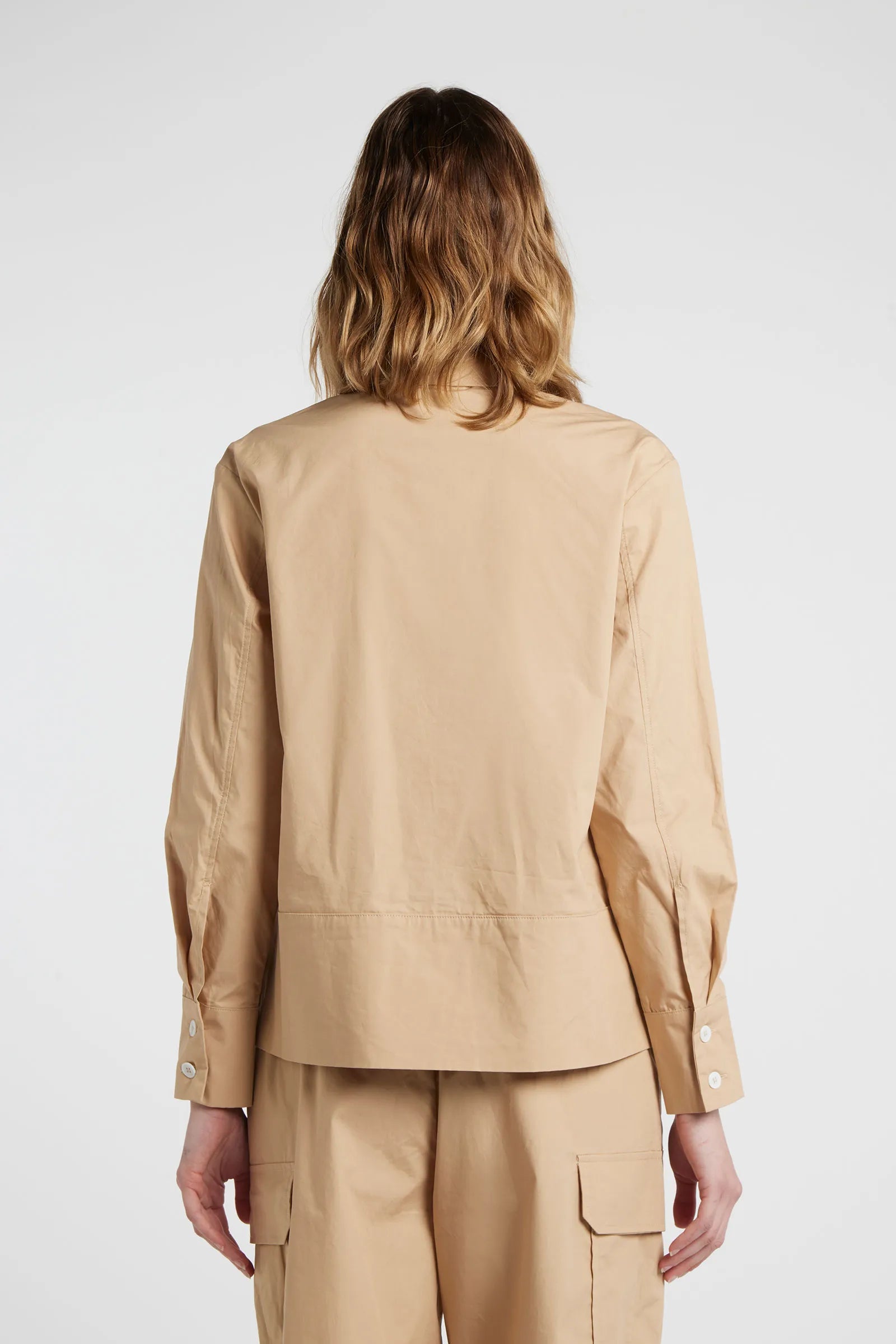 GARNET - Shirt-collar tunic