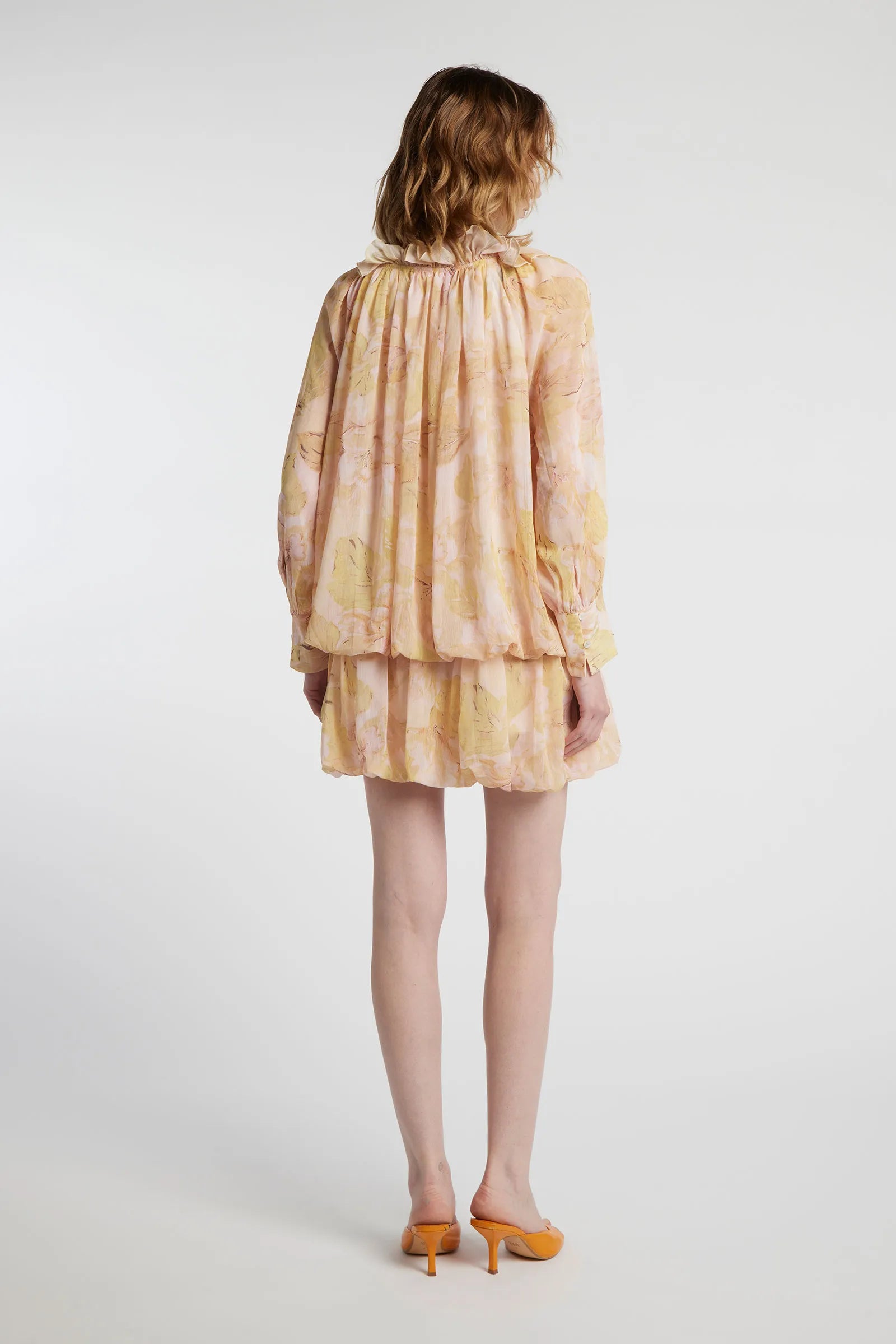 LAPISLAZZULI - Short dress with floral print