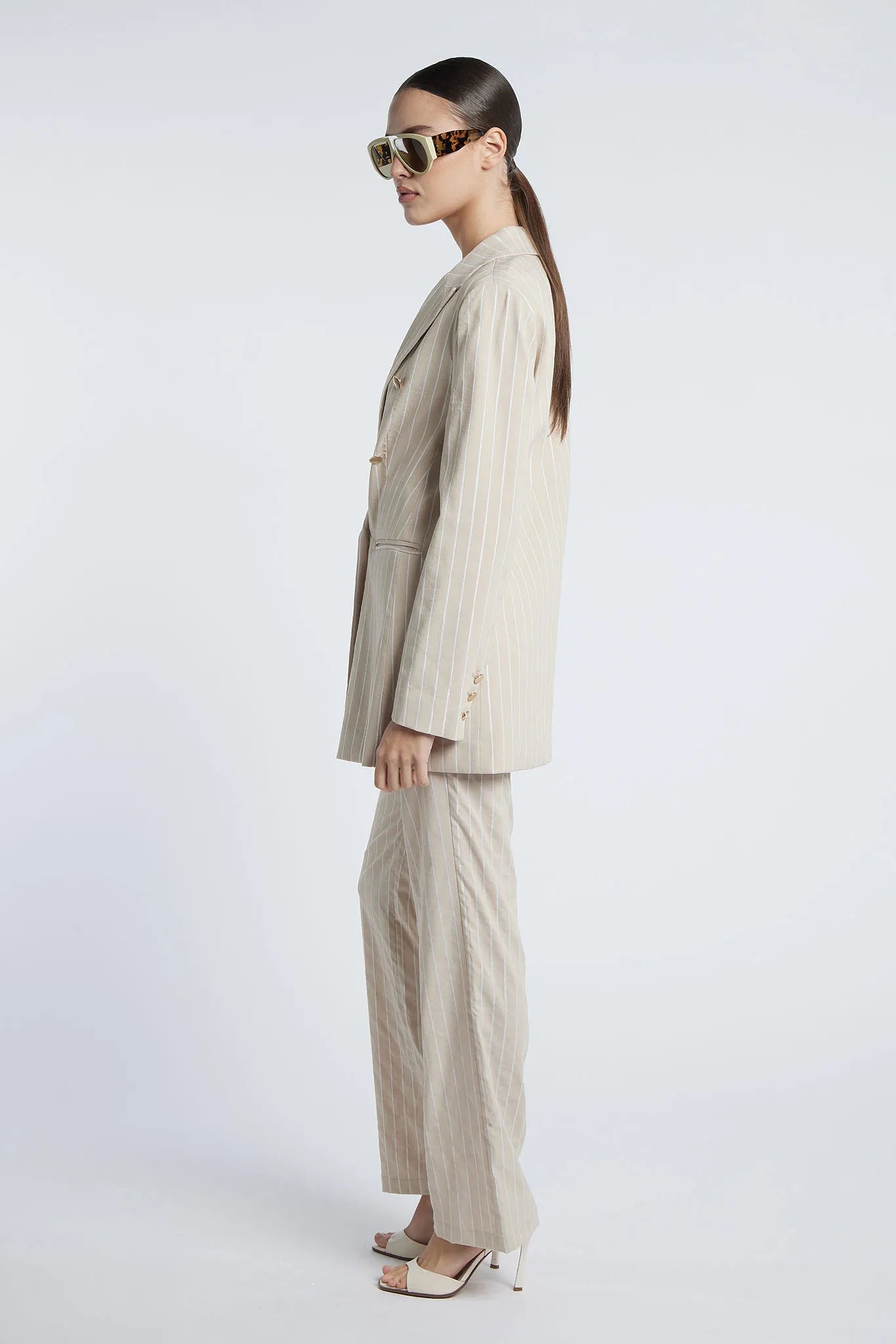 ROME - Six-button double-breasted pantsuit
