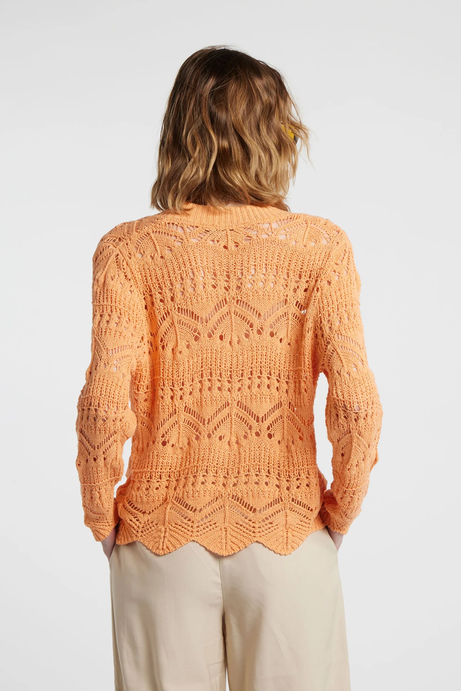 HOLIDAY - Long-sleeved V-neck cardigan