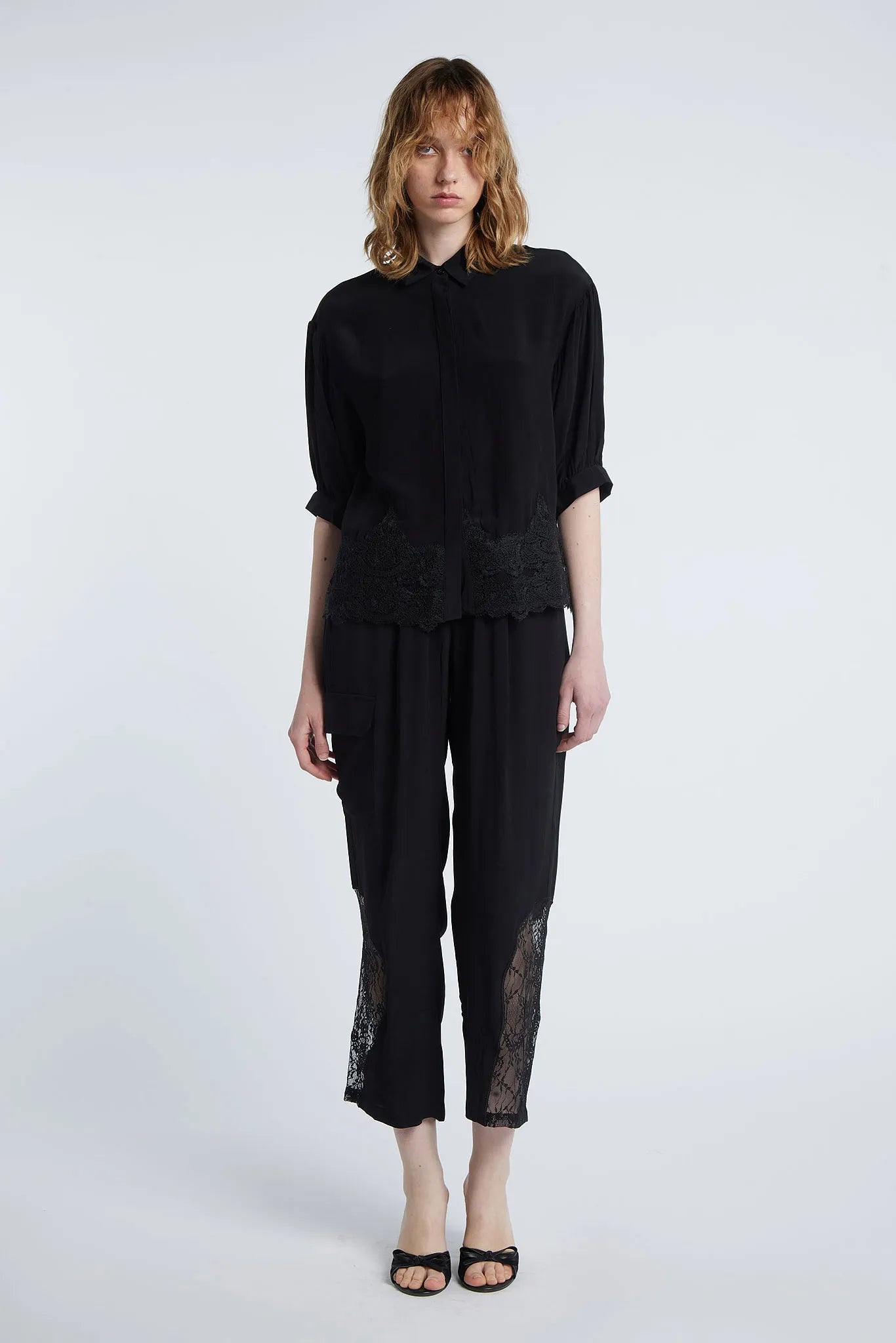 SAPPHIRE - Viscose shirt
