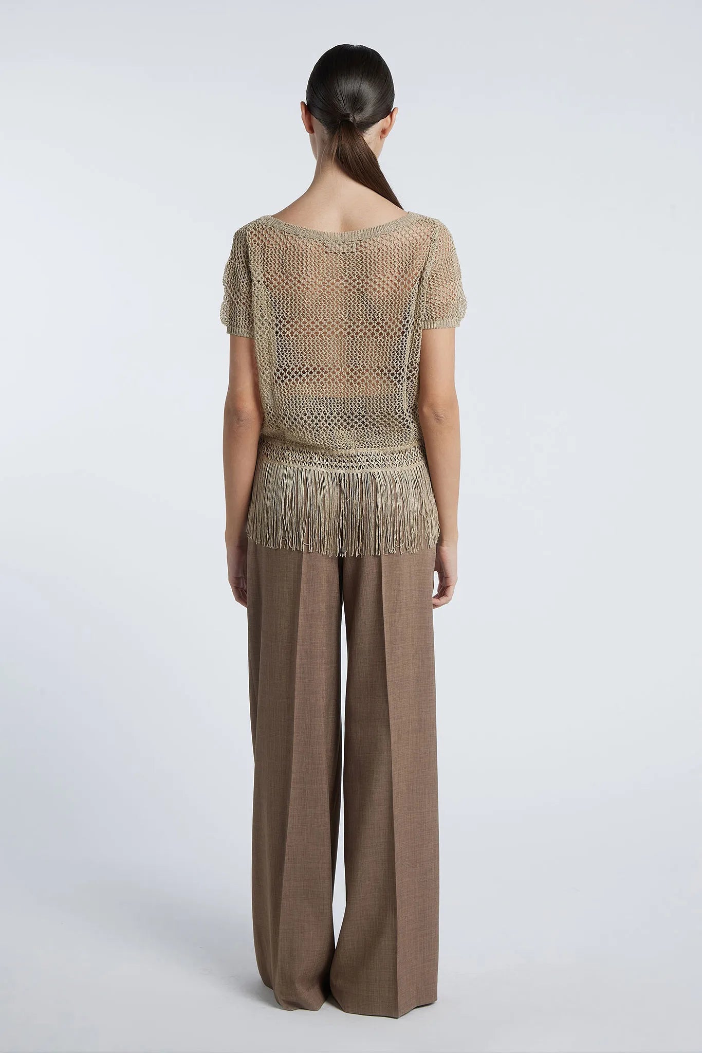 AURA - Openwork crochet top