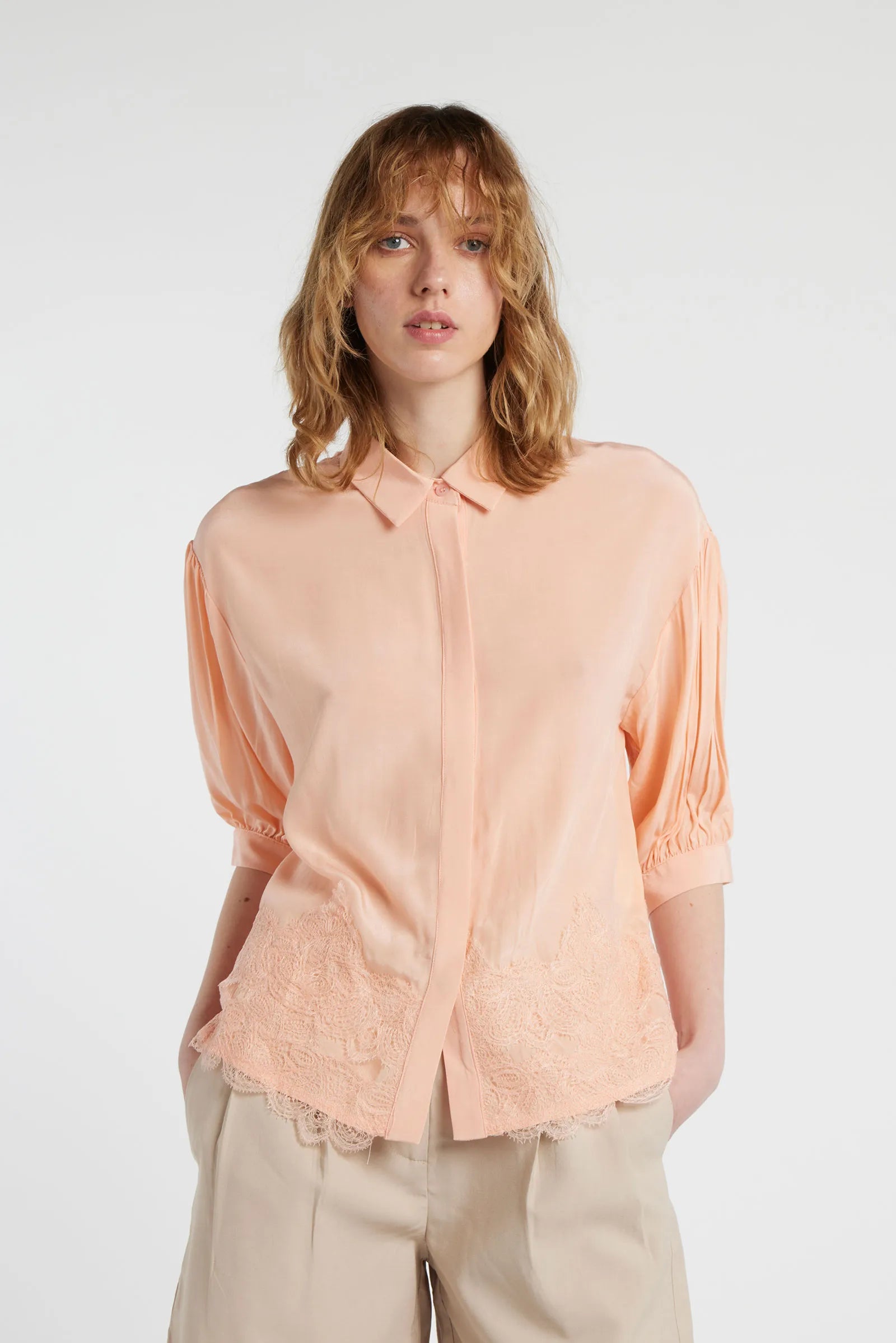 ZAFFIRO - Camicia in viscosa