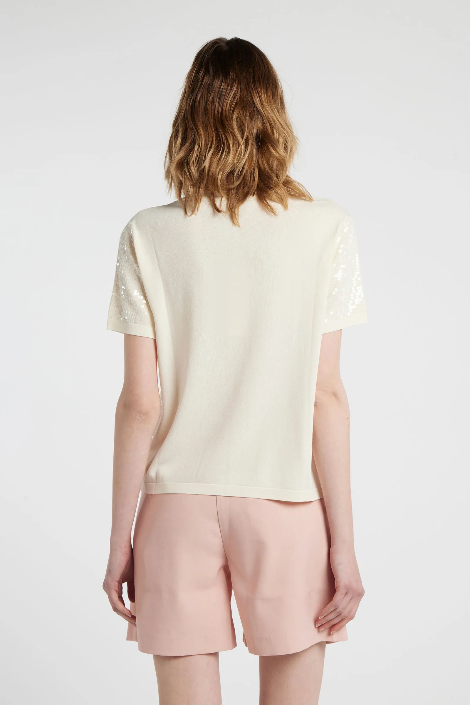 GAZANIA - Crew neck cardigan