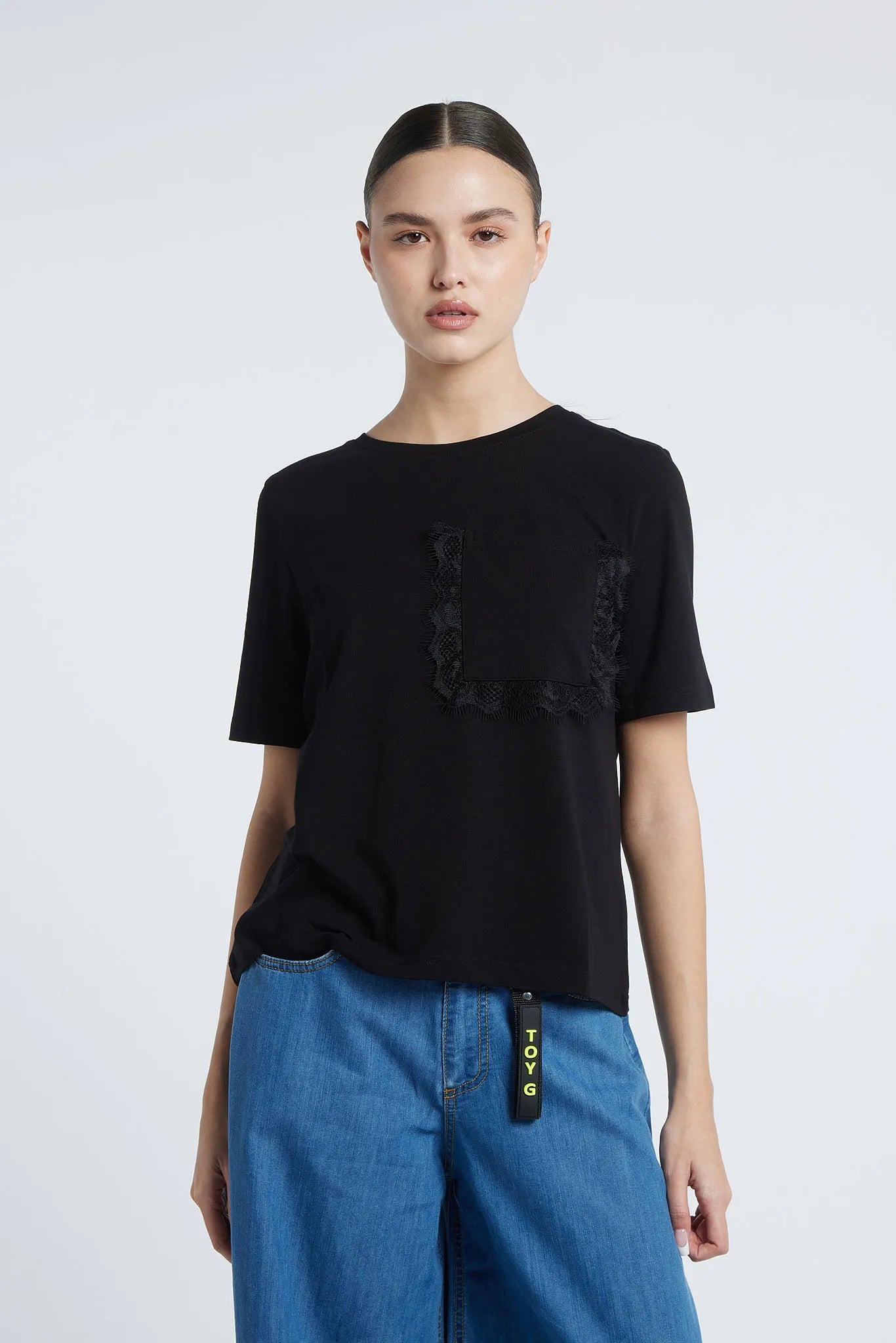 RIO DE JANEIRO - T-shirt with lace insert