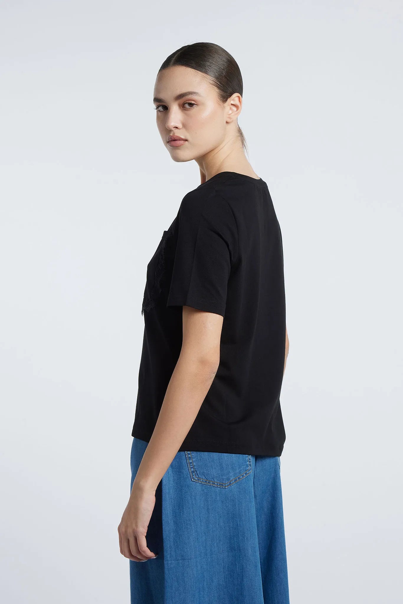 RIO DE JANEIRO - T-shirt with lace insert