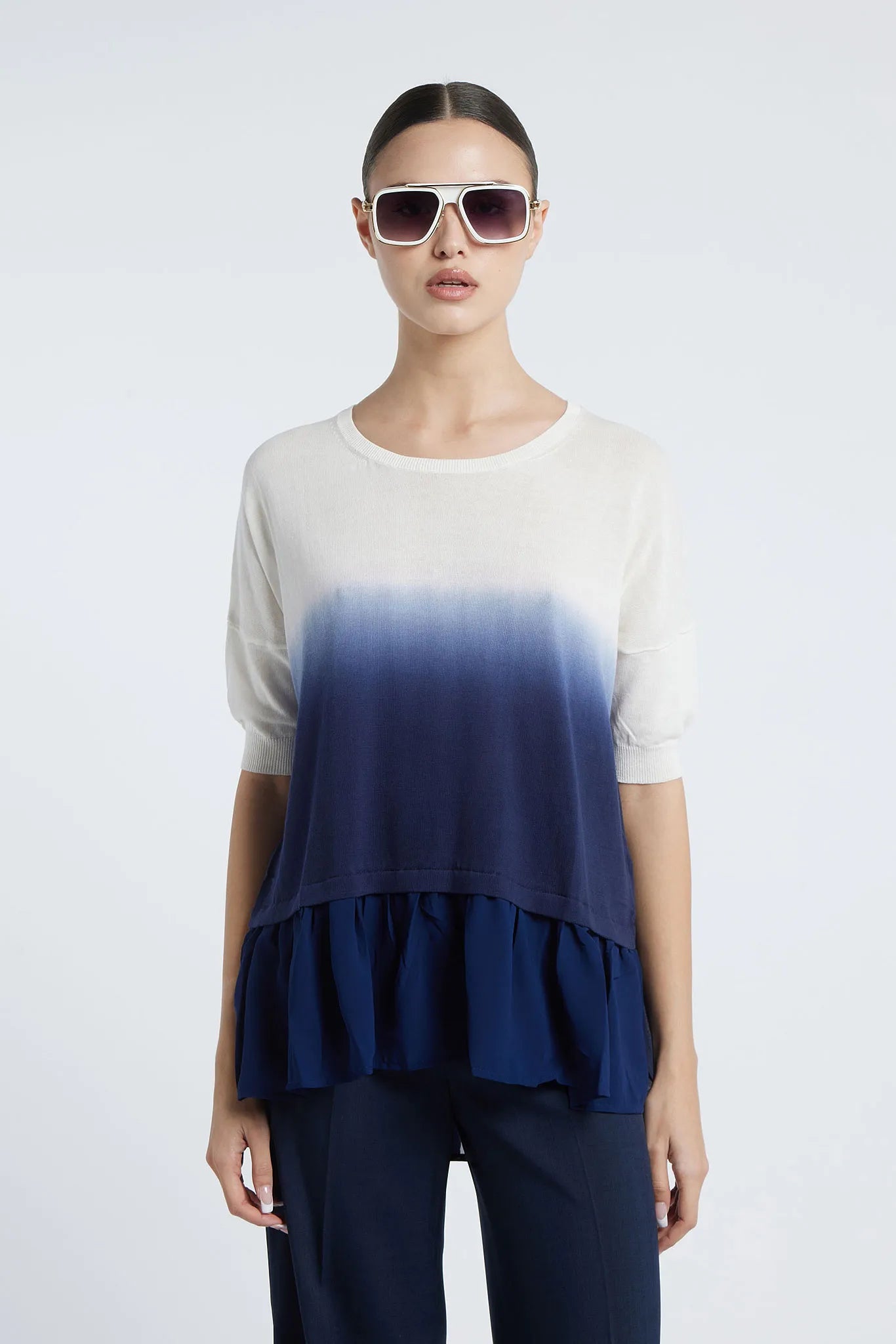 KUMIKO - Crew-neck Sweater